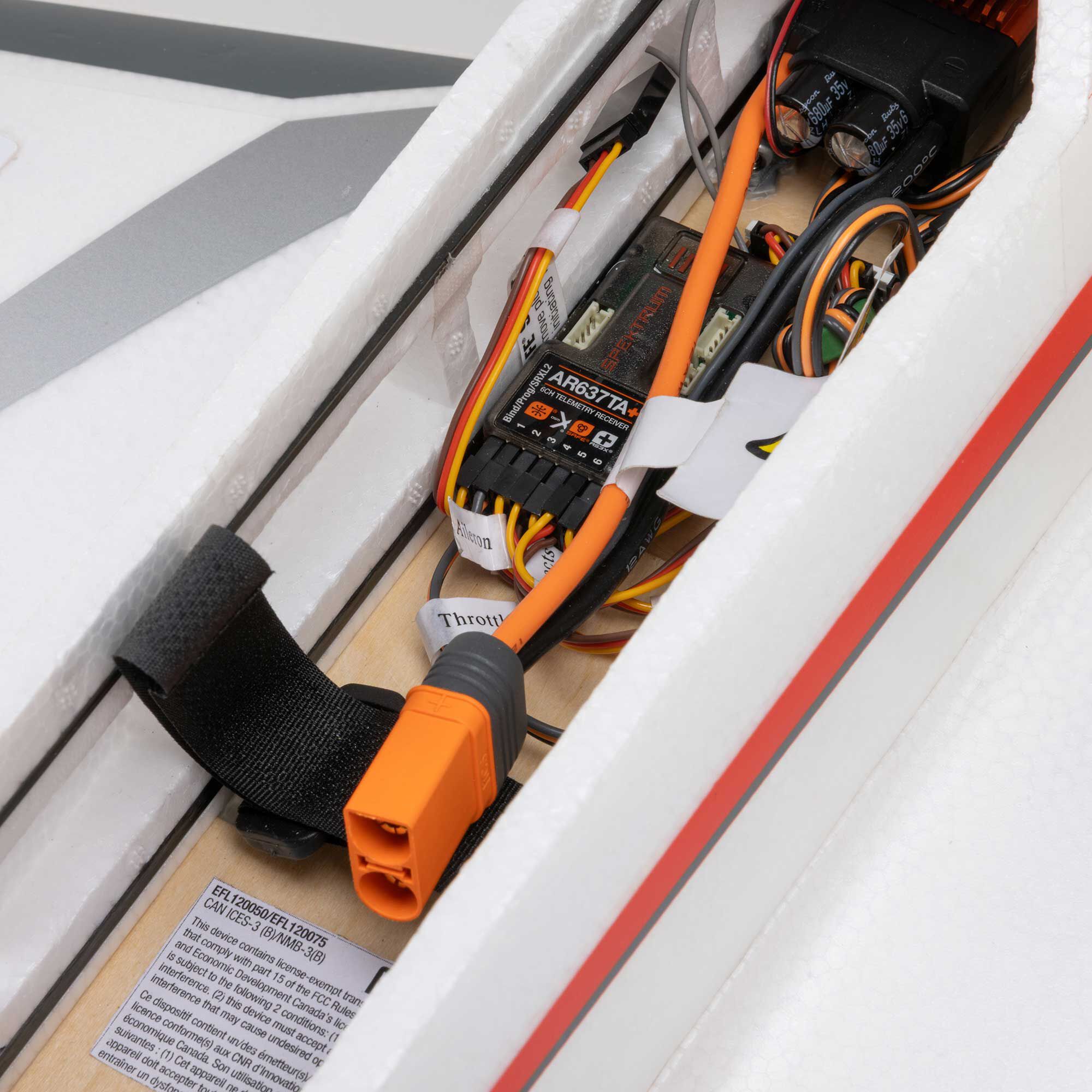 V1200 1.2m BNF Basic avec AS3X+ SAFE EFL120050