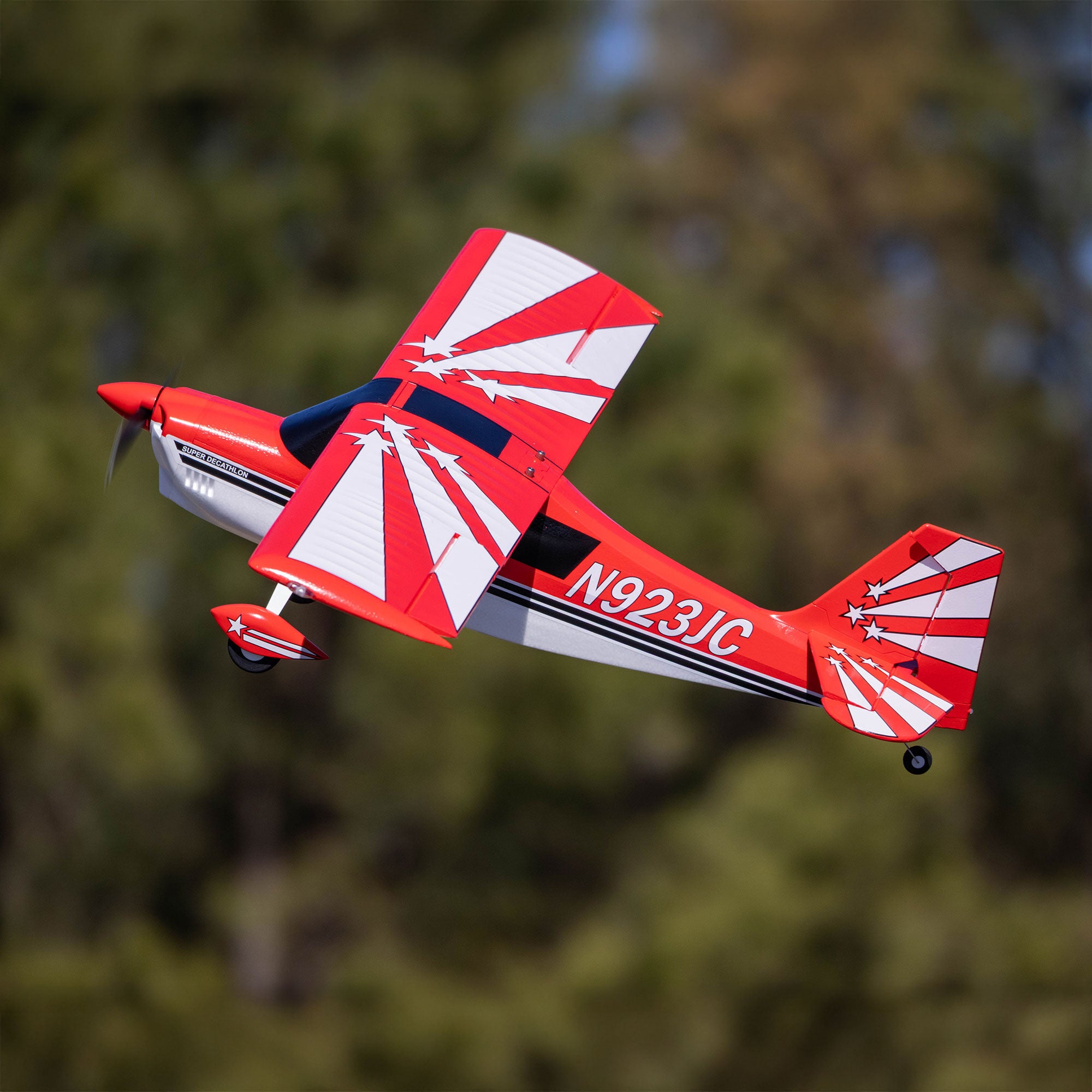Avion RC E-Flite Super Decathlon 1.2m PNP - EFL20575 - Breizh Modélisme.