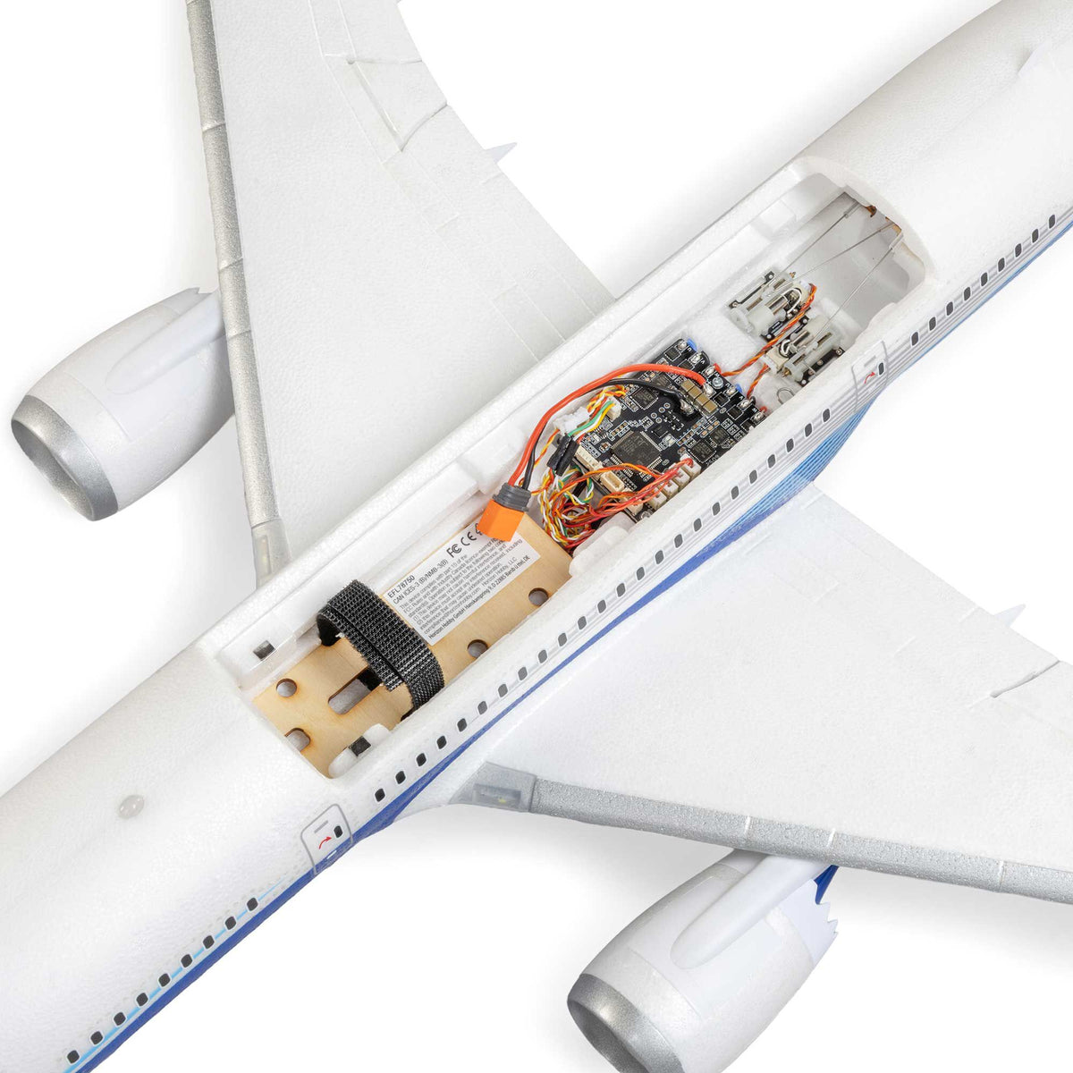 Avion RC E-flite Micro Boeing 787 Dreamliner BNF Basic – Double EDF 30 mm