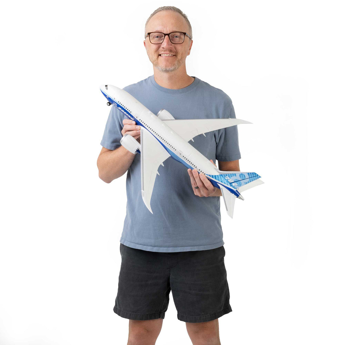 Avion RC E-flite Micro Boeing 787 Dreamliner BNF Basic – Double EDF 30 mm