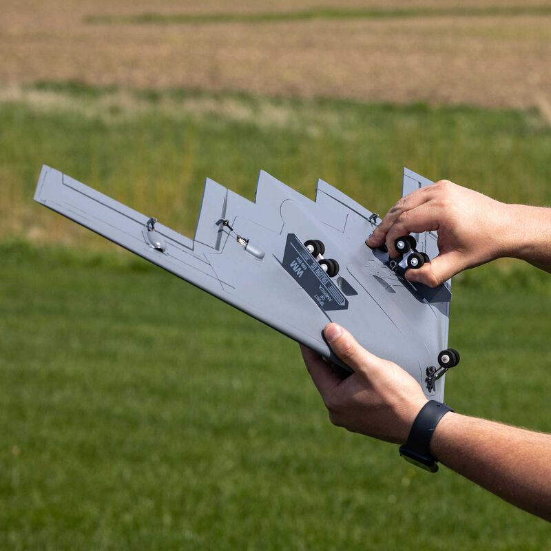 E-Flite Micro B-2 Spirit of America Twin 30mm EDF BNF Basic EFLU09050 - Breizh Modélisme.