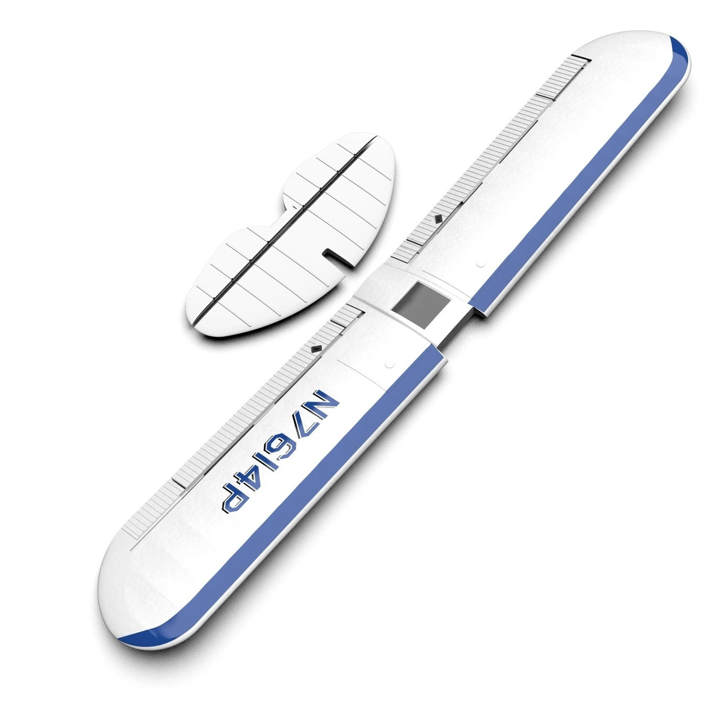 Stabilisateur d'aile et de queue Sport Cub 500 Bleu - EXP7610402B
