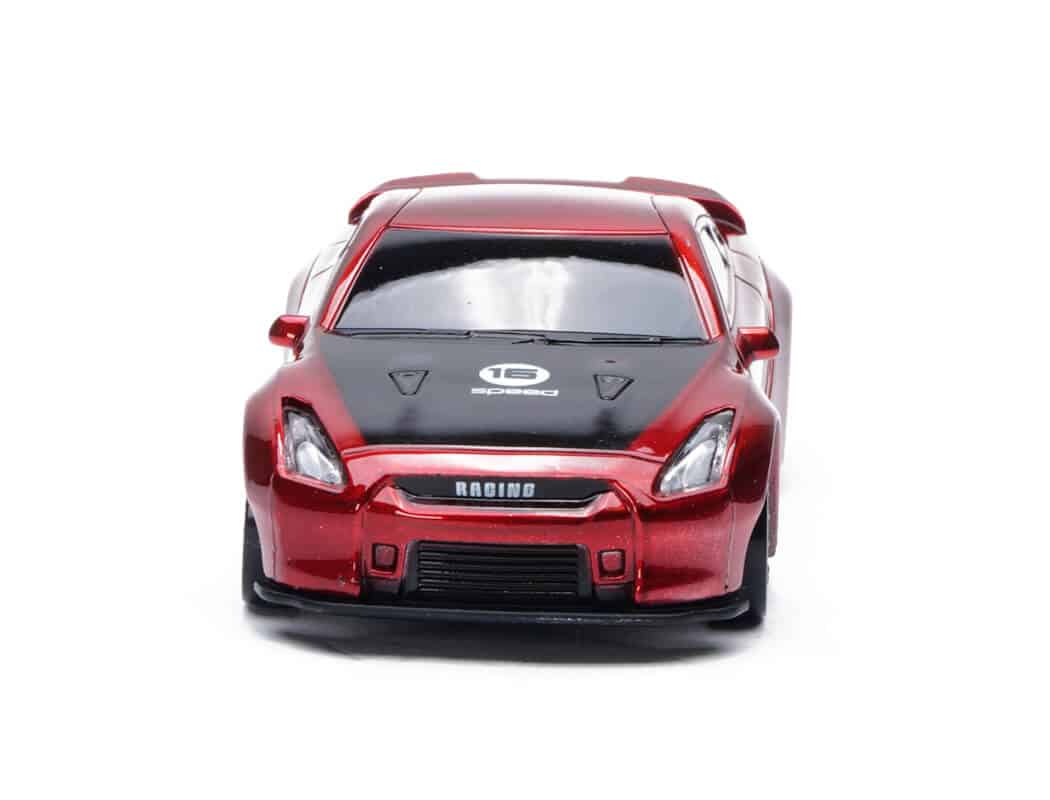Voiture de drift E-ZEE RC 1/43 avec gyro rouge