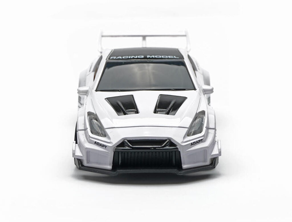 Voiture de drift E-ZEE RC 1/43 350Z avec gyro blanche - Breizh Modélisme.