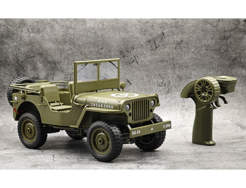 Jeep Willys radiocommandée E-Zee RC 1/10 4x4 - EZ-G2068