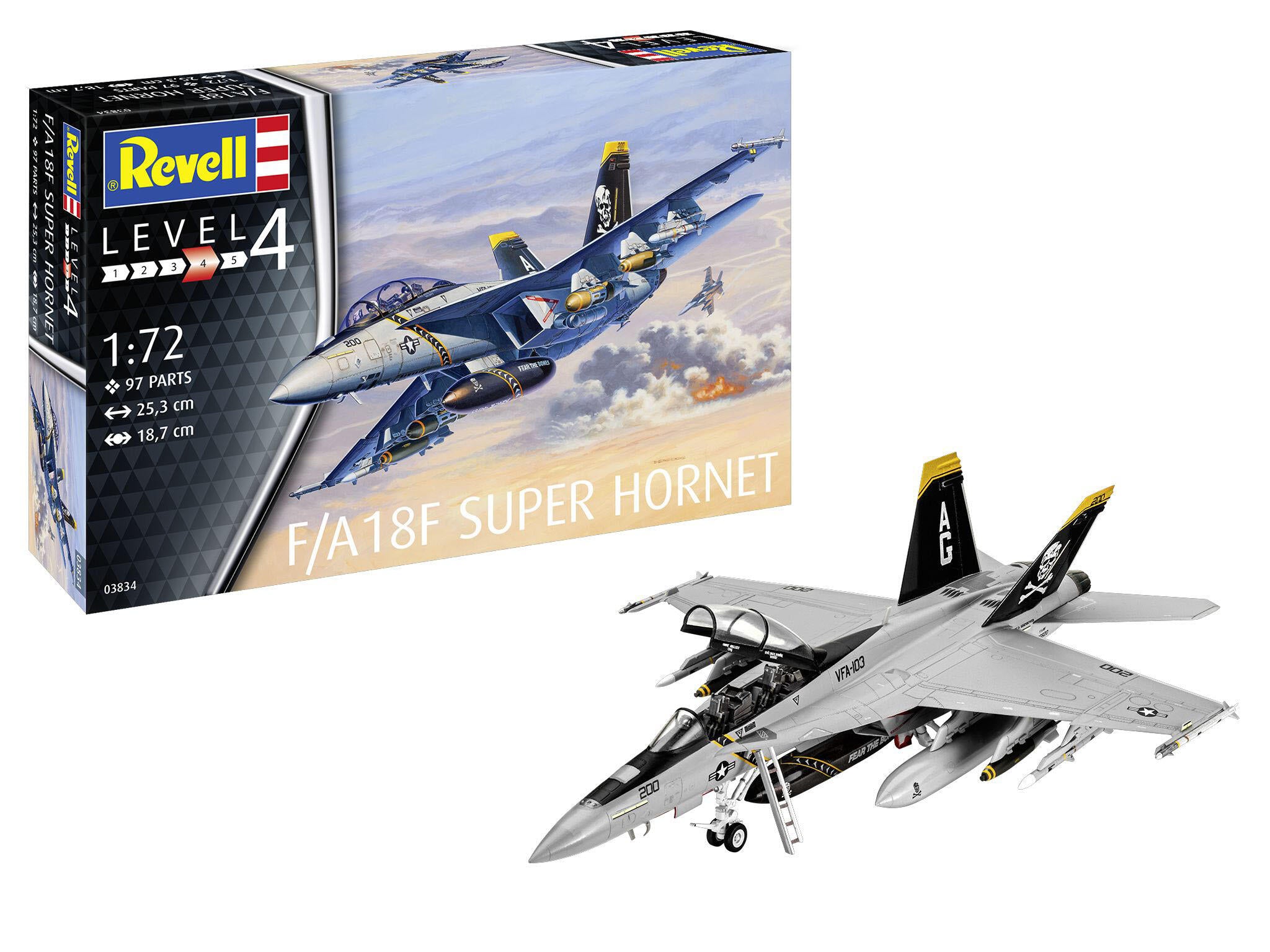 Maquette avion Revell 03834 F/A-18F Super Hornet