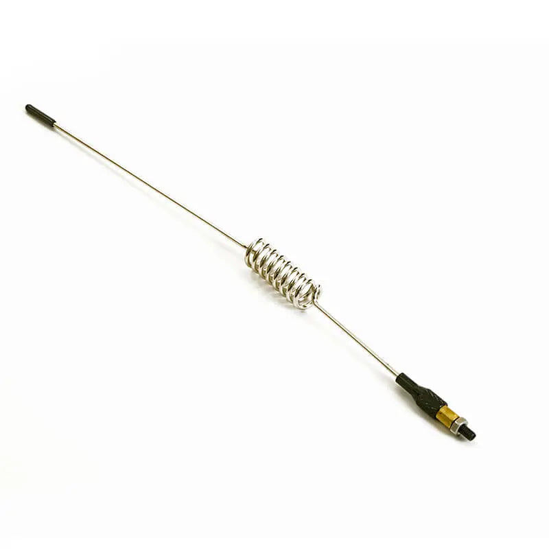 Antenne factice en métal argent (184mm) - Accessoires pour crawler 1/10 - Breizh Modélisme.