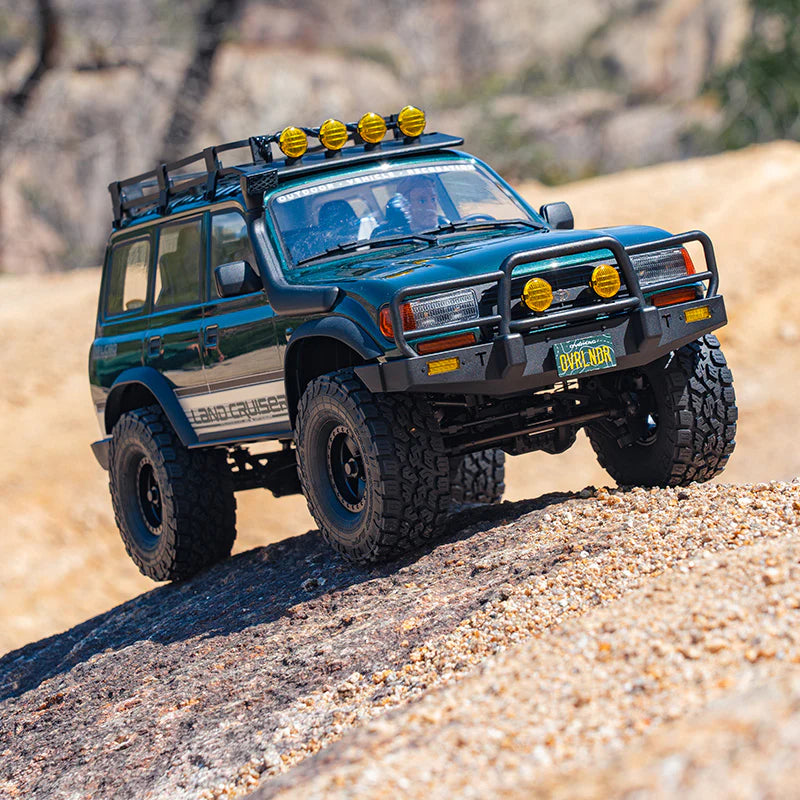 1/10 Toyota Land cruiser 80 FCX10 brushless ARTR kit (RS) vert - FMS11042RS-GN-BL - Breizh Modélisme.