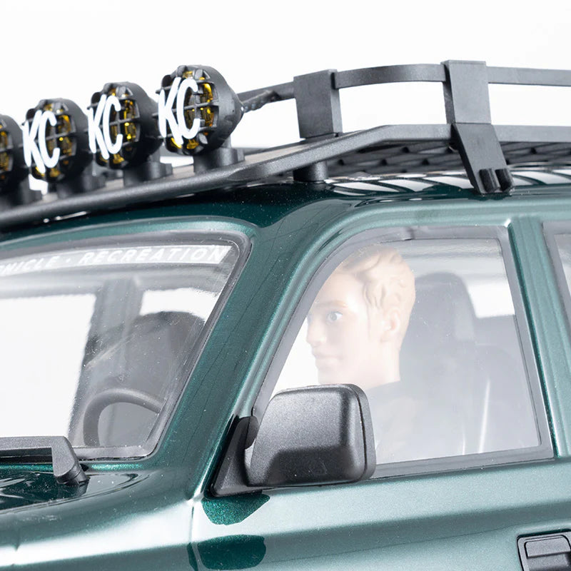 1/10 Toyota Land cruiser 80 FCX10 brushless ARTR kit (RS) vert - FMS11042RS-GN-BL - Breizh Modélisme.