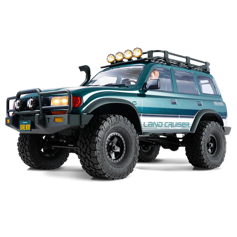 1/10 Toyota Land cruiser 80 FCX10 brushless ARTR kit (RS) vert - FMS11042RS-GN-BL - Breizh Modélisme.
