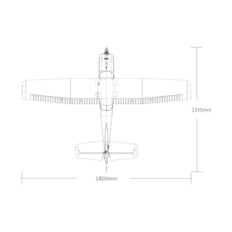 Avion FMS 1/8 Plane 1800mm Ranger PNP kit FMS124