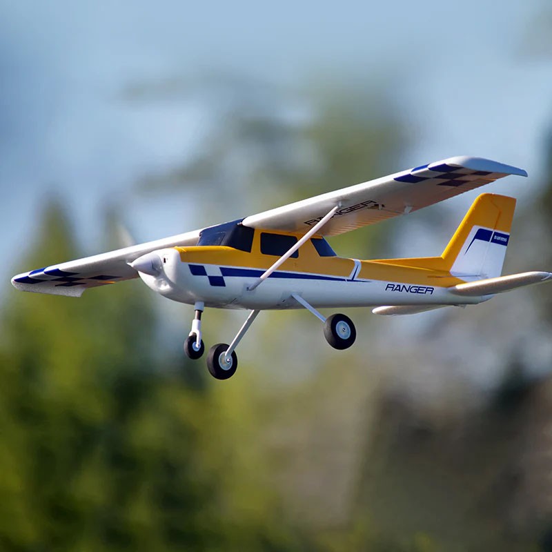 Avion FMS 1220mm Ranger V2 EP PNP reflex V3 jaune FMS147 (sans accu, chargeur, radio)