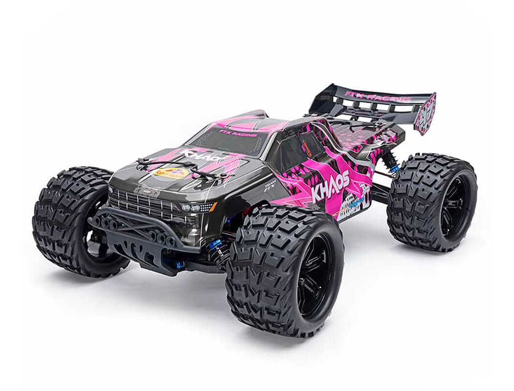 FTX Khaos 1/10 Tout Terrain Brushless 3S 4WD 5564 fushia