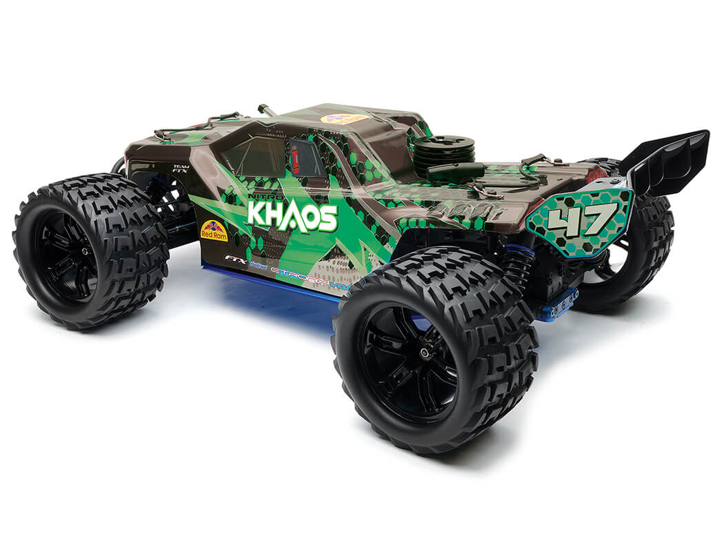 FTX Khaos 1/10 Truggy Nitro 4WD – verte (FTX5568) - Breizh Modélisme.