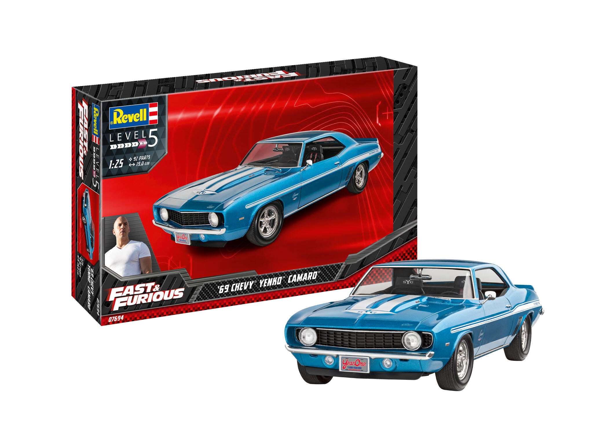 Maquette voiture Revell 07694 Fast & Furious 1969 Chevy Camaro Yenko