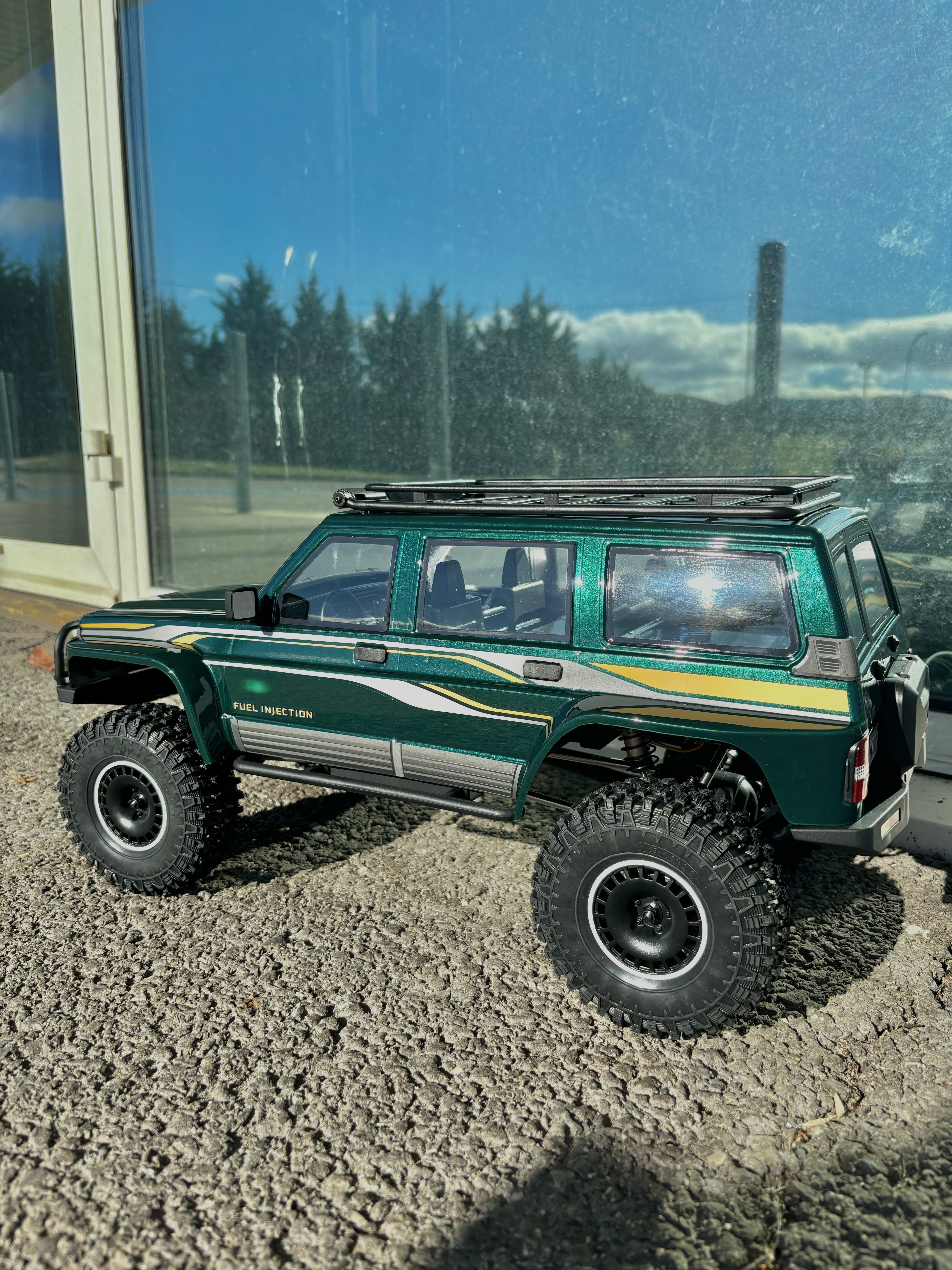 Crawler Yikong 4107 Pro Crawler 4WD Brushless 1/10 vert