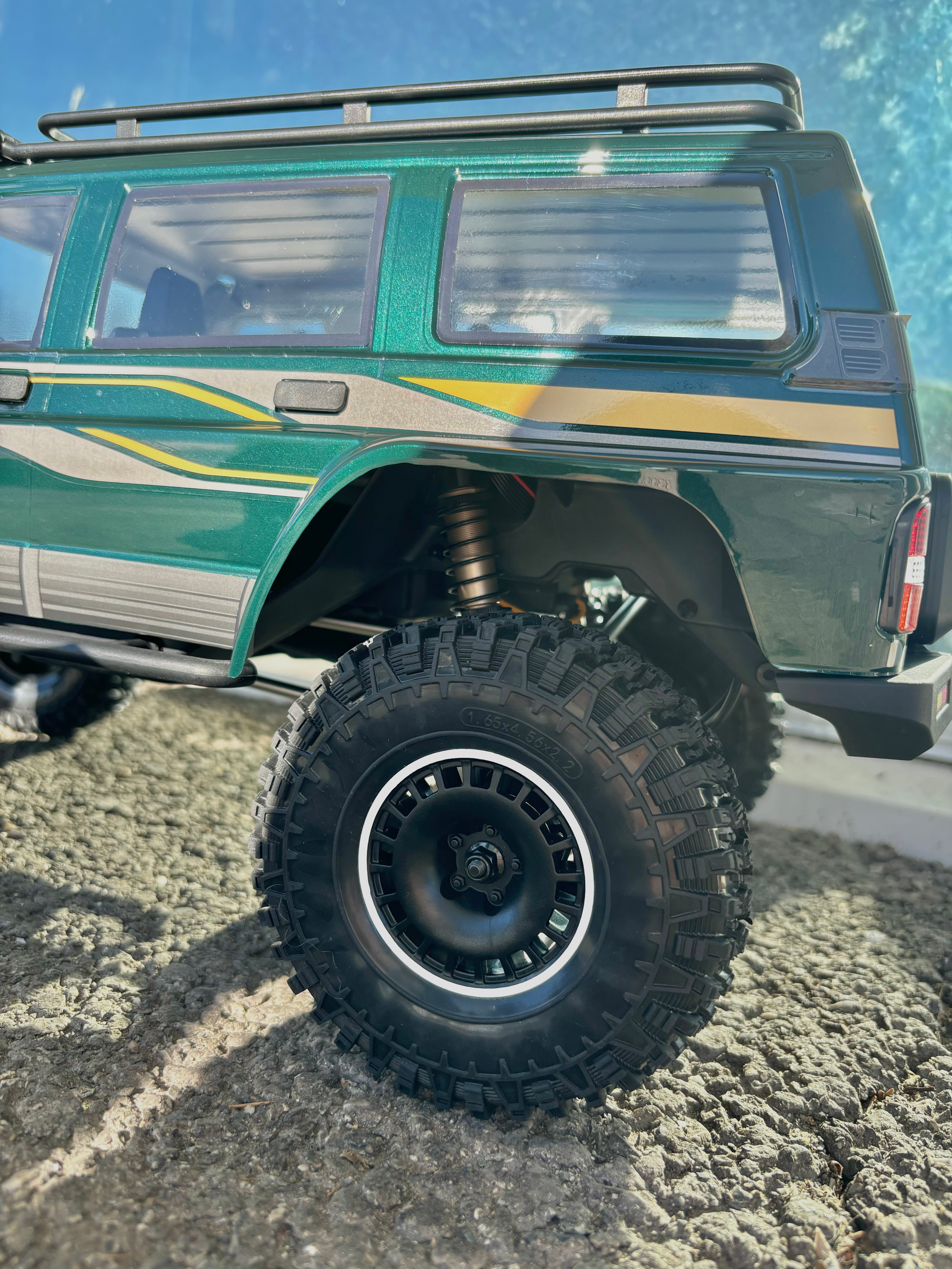 Crawler Yikong 4107 Pro Crawler 4WD Brushless 1/10 vert