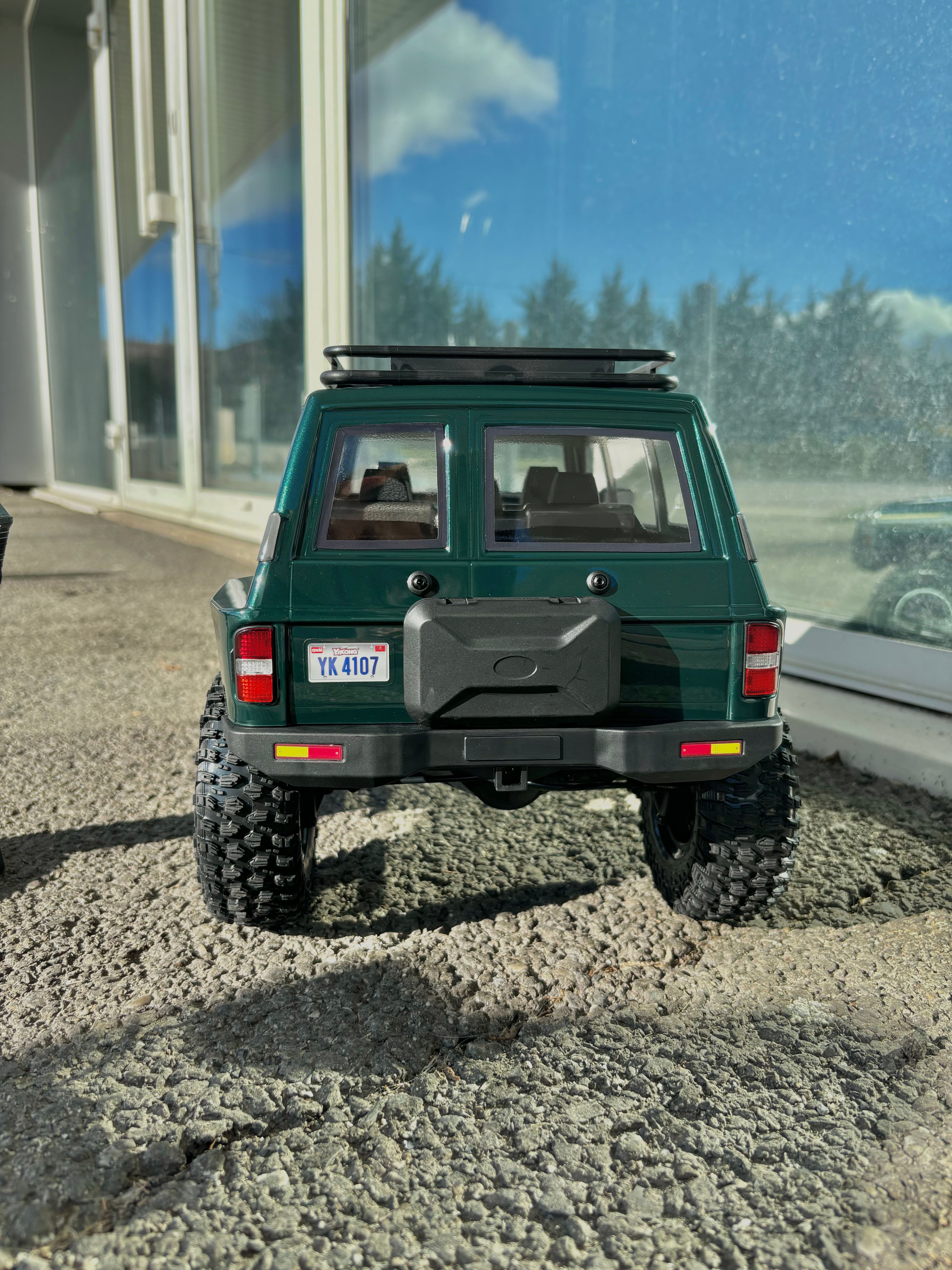 Crawler Yikong 4107 Pro Crawler 4WD Brushless 1/10 vert