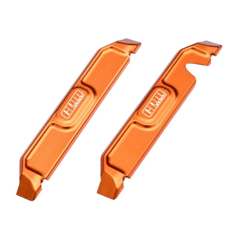 Châssis en aluminium-Nerf Bars orange (2) GPM TRX Mini Maxx - GPMTXMM014OR - Breizh Modélisme.