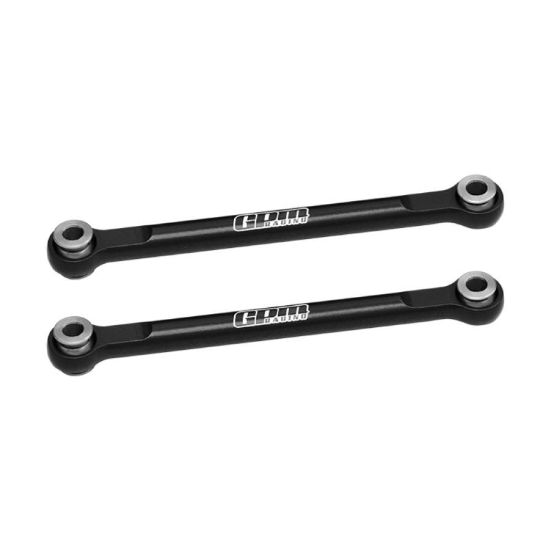 Biellettes de direction en aluminium noires GPM TRX MiniMaxx - GPMTXMM162BK - Breizh Modélisme.