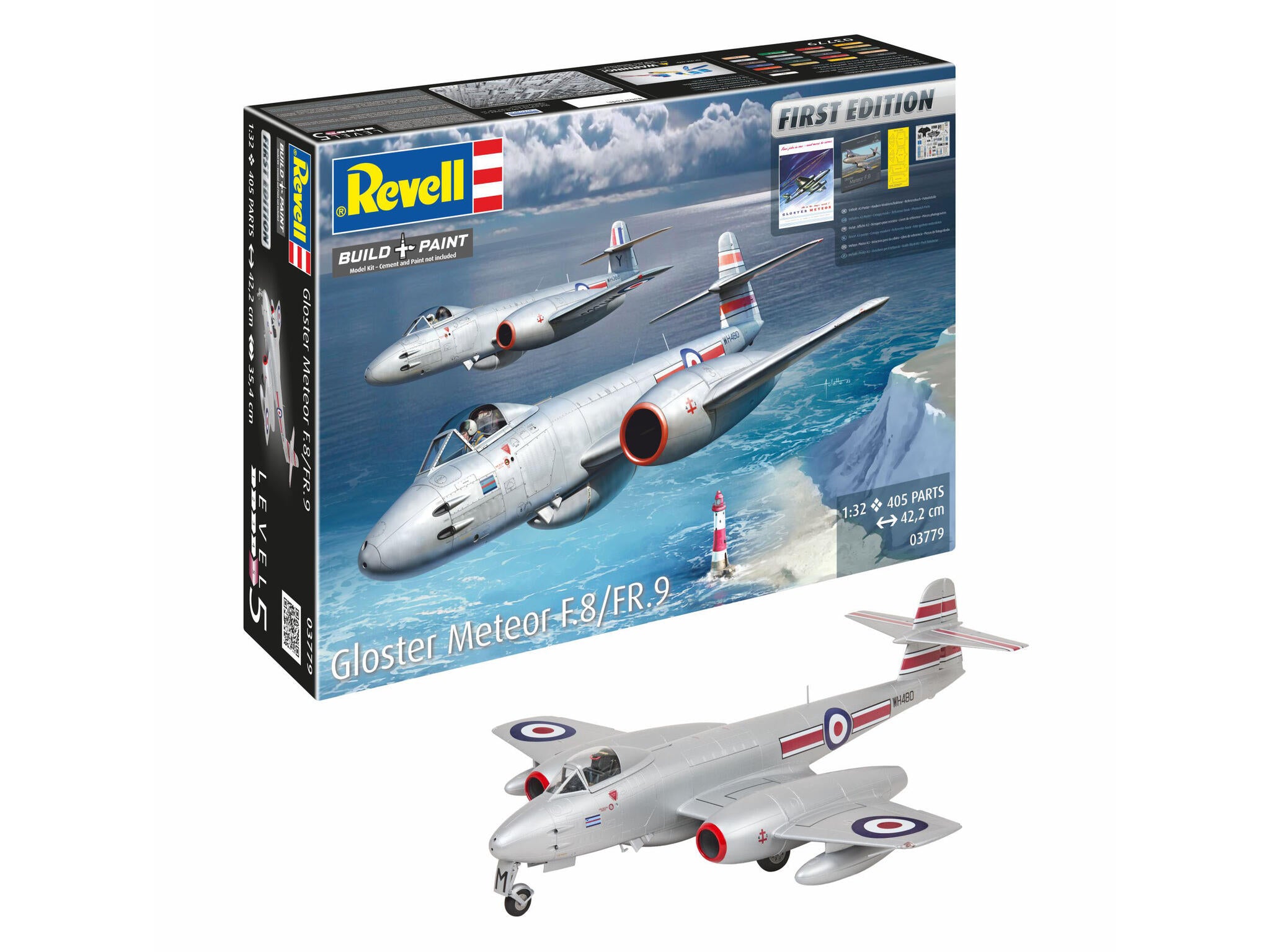 Maquette avion Revell 03779 Gloster Meteor F.8/FR.9 - First Edition