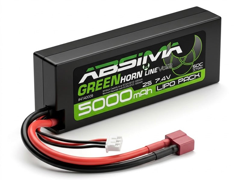 Batterie Lipo 2S 7,4V 5000 mAh 50C Prise Dean