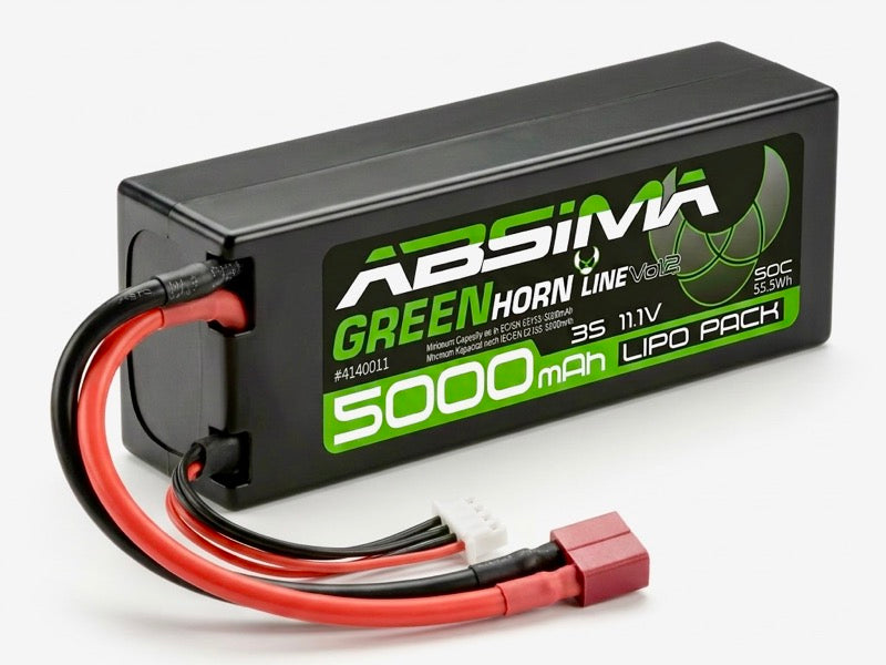 Batterie LiPo 3S 11,1V 5000mAh 45C Hard case