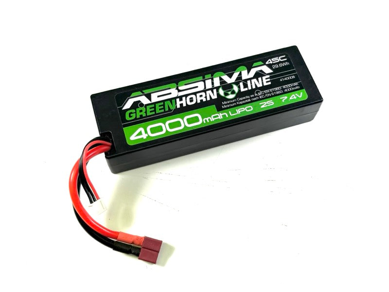 Batterie Lipo 2S 7,4V 4000 mAh 50C Prise Dean