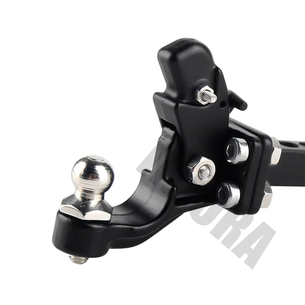 Crochet d'attelage de remorque en métal INJORA crawler 1/10 RC - DG-A04-A