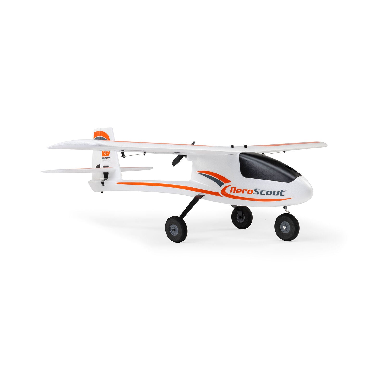 Avion RC HobbyZone AeroScout S 2 1.1m BNF Basic avec SAFE - Breizh Modélisme.