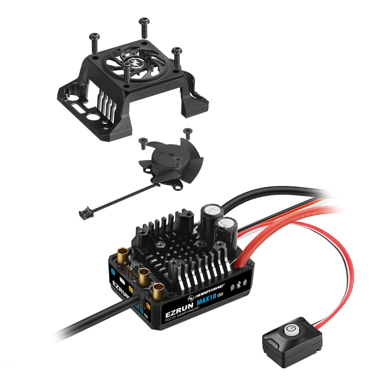 Variateur Hobbywing Ezrun MAX10 G2S 140A LiPo 2-4S BEC 5 A