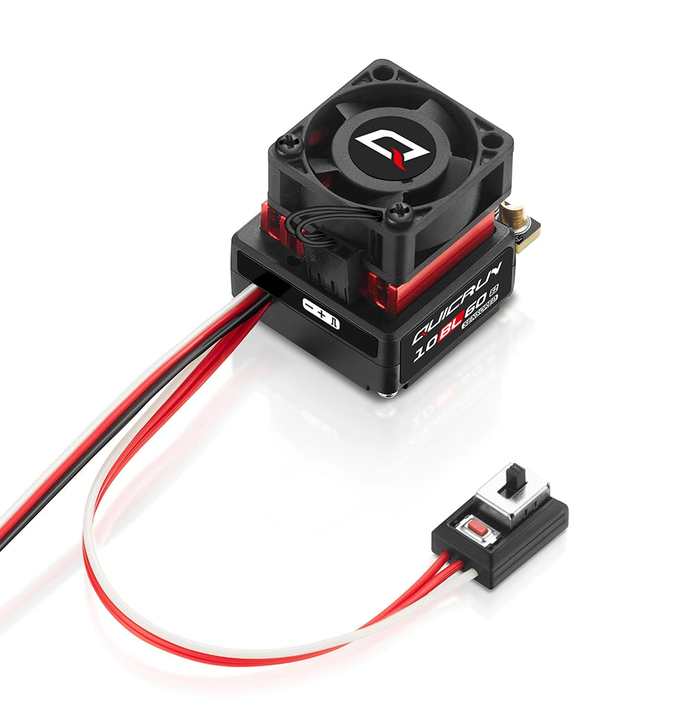 Combo brushless 1/10 Hobbywing 10BL60 3650 17.5T G2 Sensored 30803202