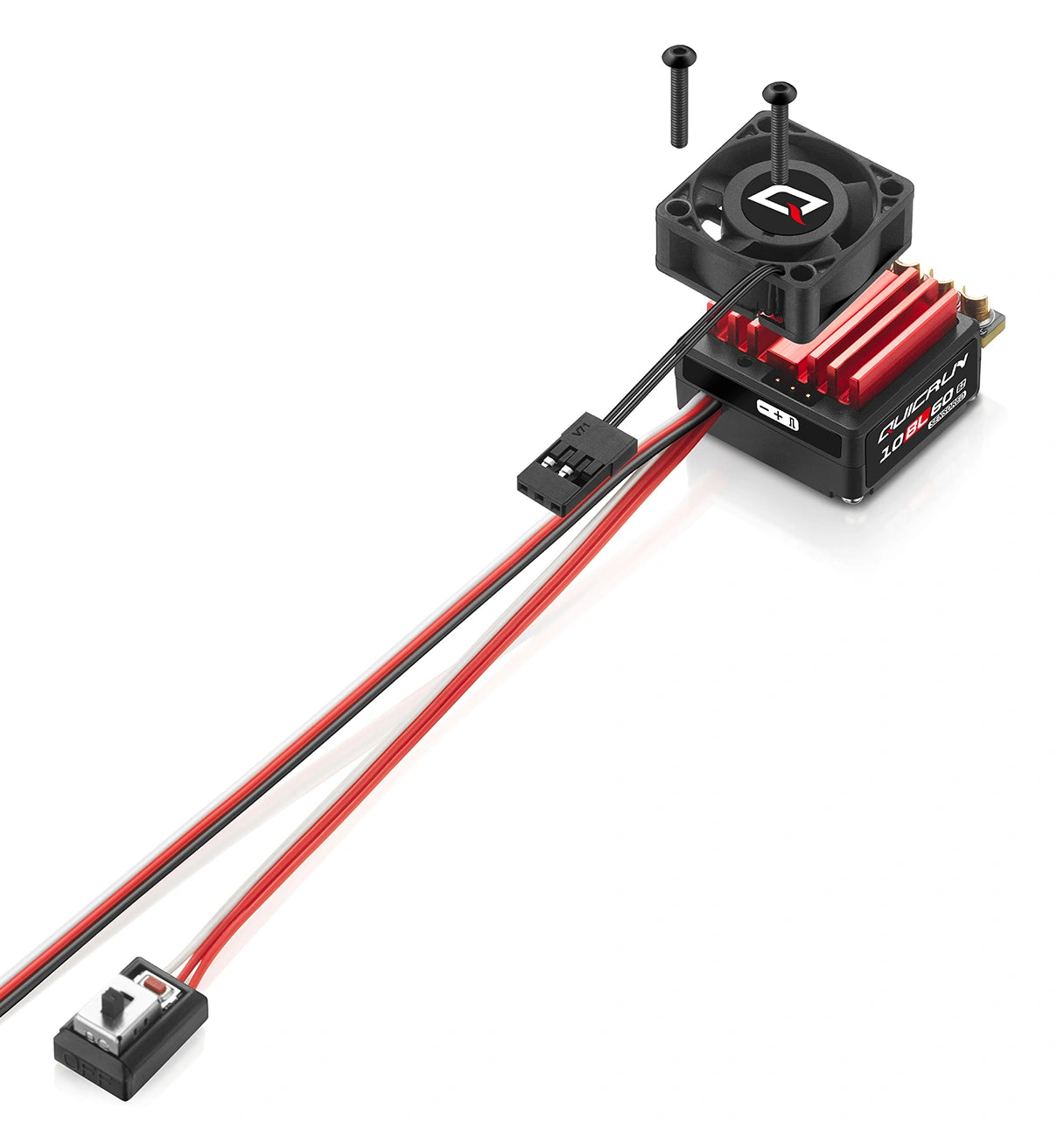 Combo brushless 1/10 Hobbywing 10BL60 3650 17.5T G2 Sensored 30803202