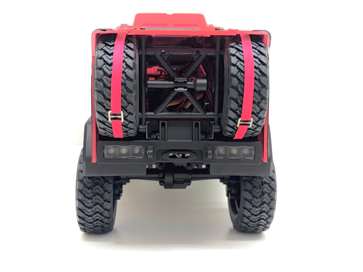 Hobby Plus DKR-4 Fortis 1/18 Brushless RTR – Rally Truck 4WD rouge - Breizh Modélisme.