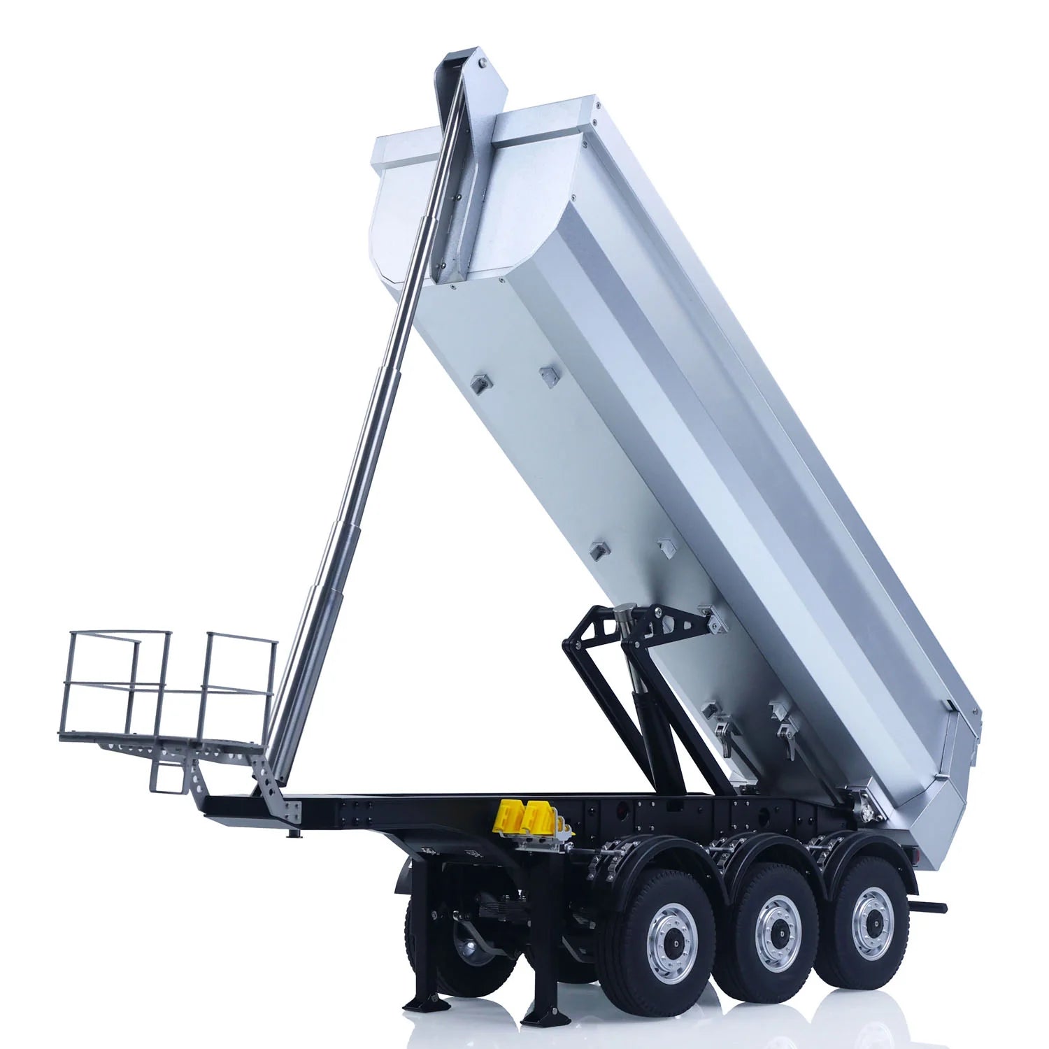 Remorque pour camion 1/14 Huina Scania Kabolite K770S métal gris