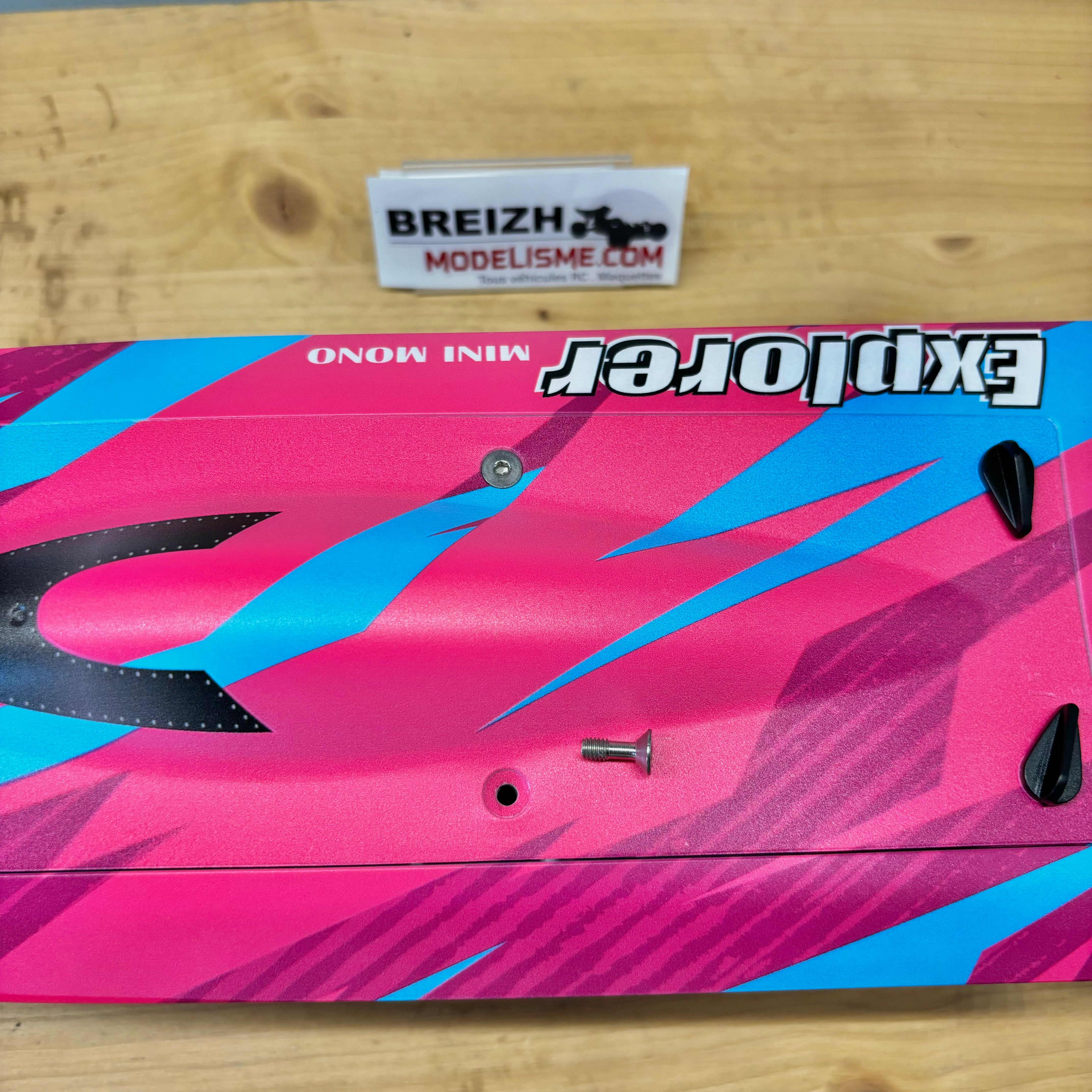 Bateau radiocommandé TFL Hobby 1158 Brushless Explorer Mono RTR - rose
