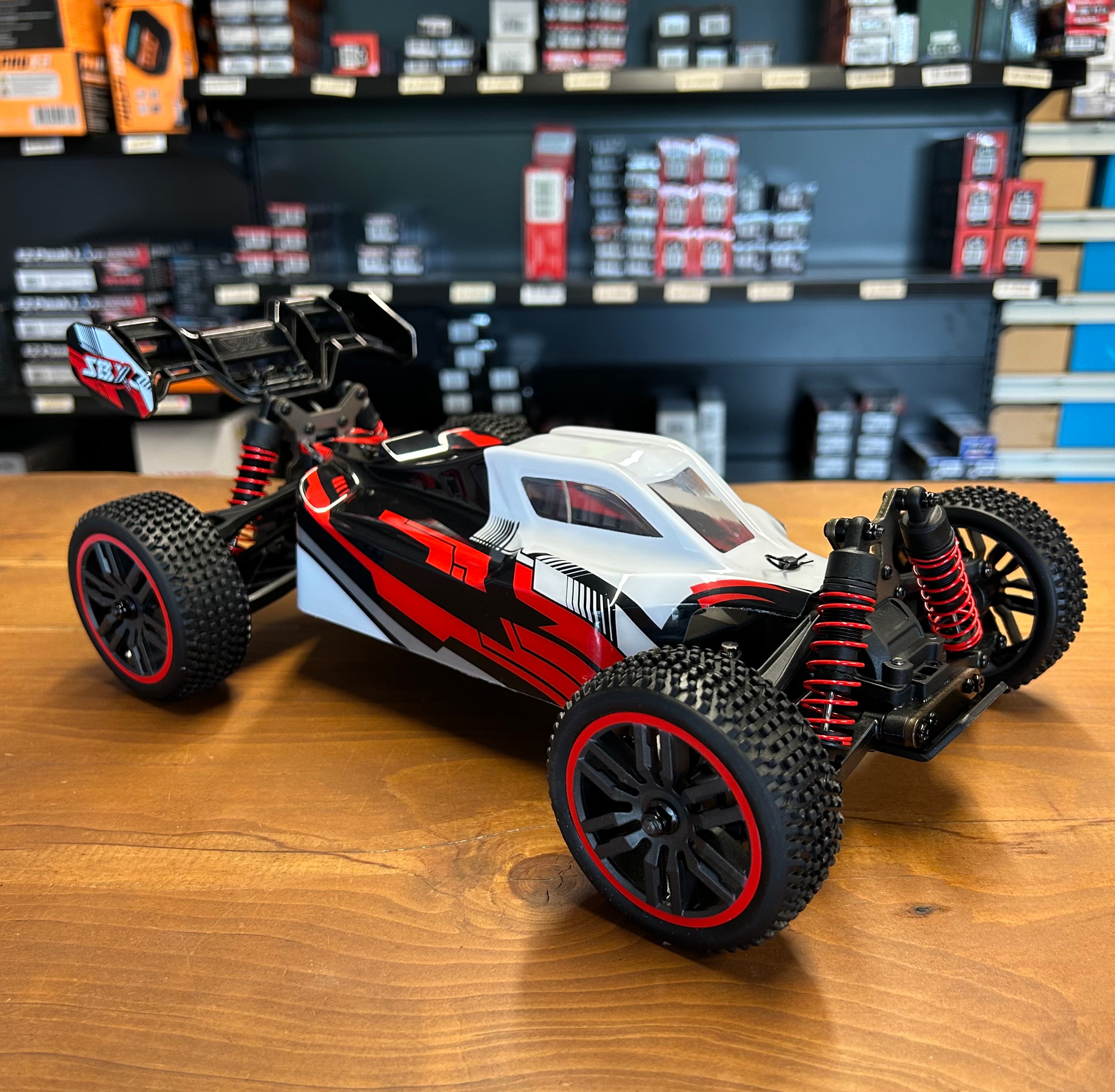 Voiture radiocommandée Funtek SBX Buggy 1/12 XL Rouge 50km/h