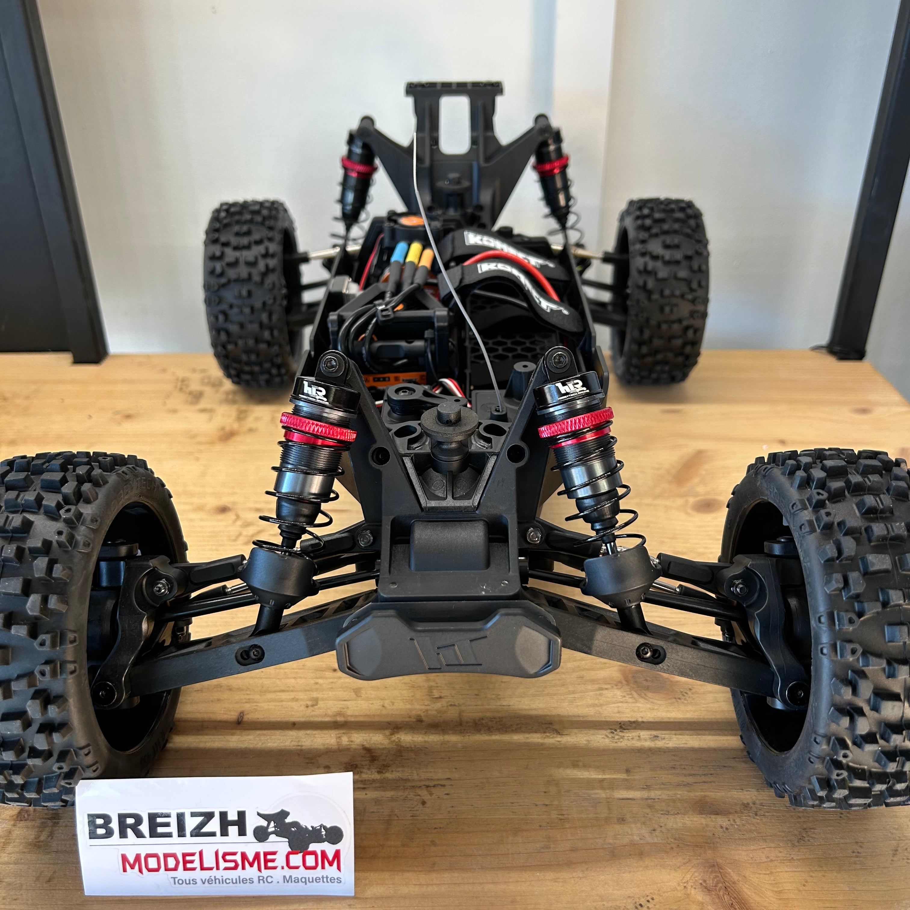 Rogue Buggy 2.0 1/8 Brushless verte version PACK 3S