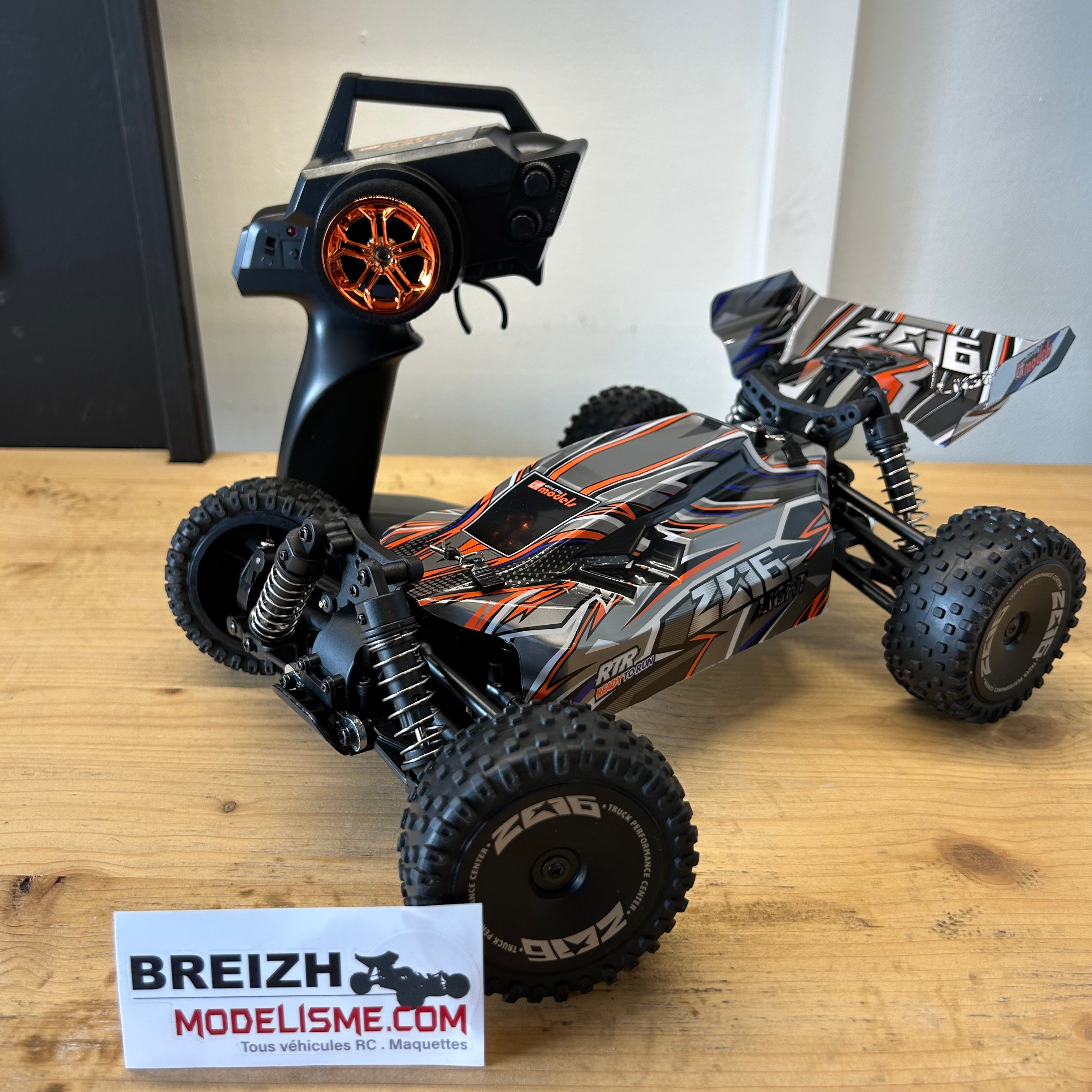 DF Models Light Buggy RC Z06 RTR 1/14 - 40km/h 4WD - 3133