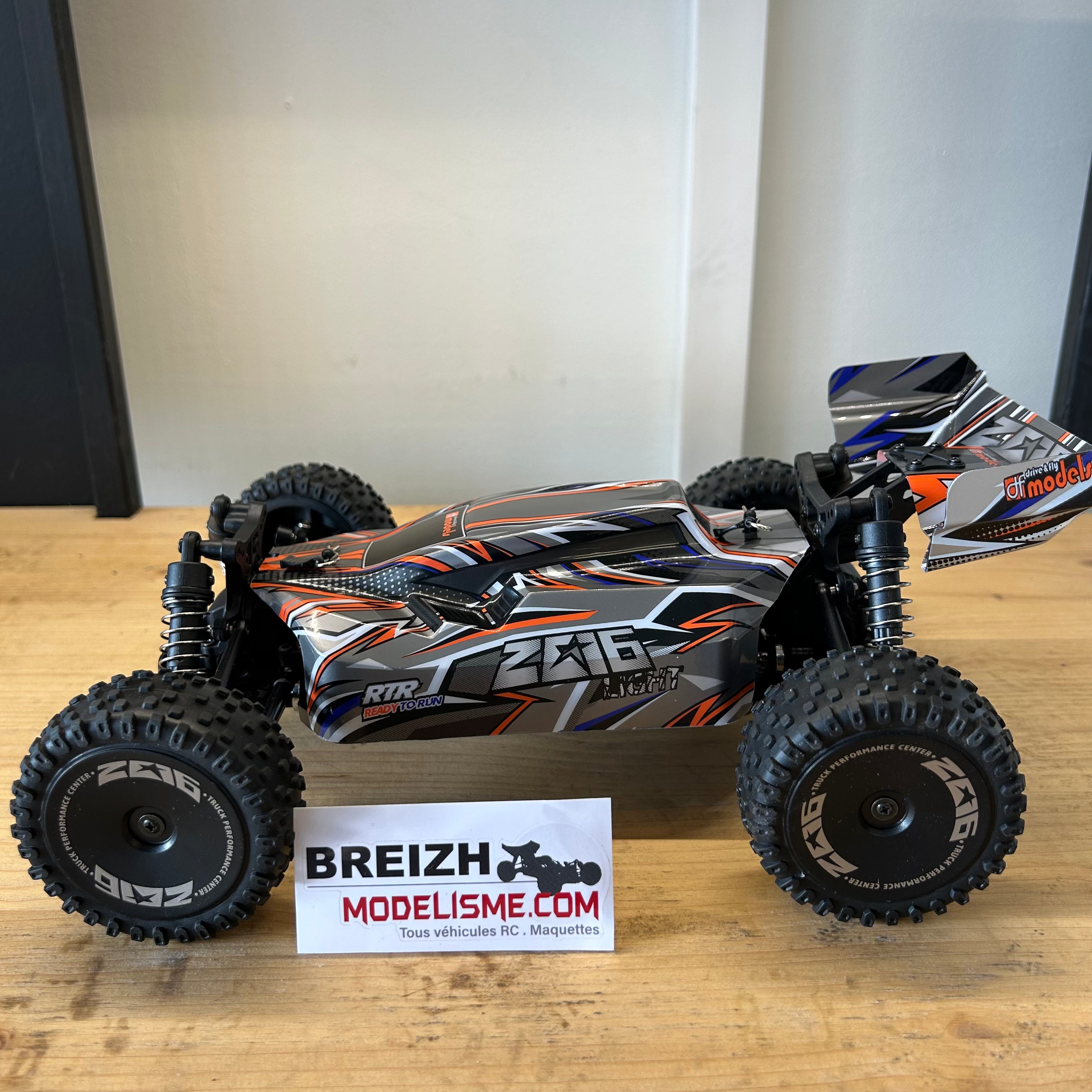 DF Models Light Buggy RC Z06 RTR 1/14 - 40km/h 4WD - 3133