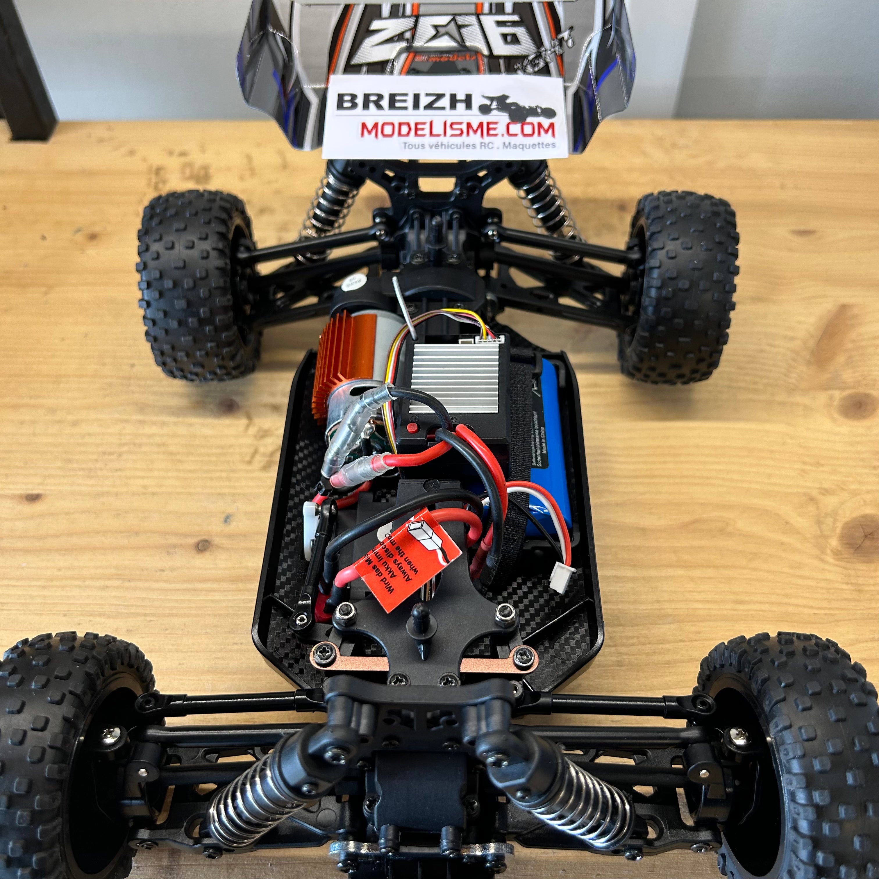 DF Models Light Buggy RC Z06 RTR 1/14 - 40km/h 4WD - 3133