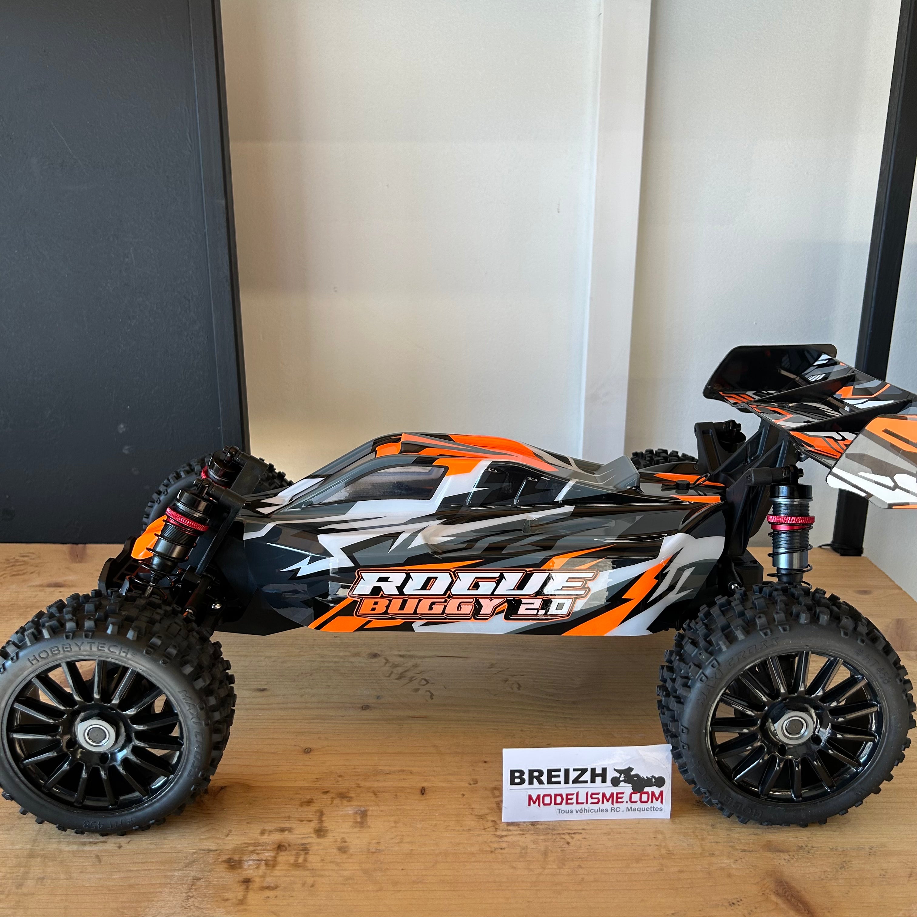 Rogue Buggy 2.0 1/8 Brushless Orange version PACK