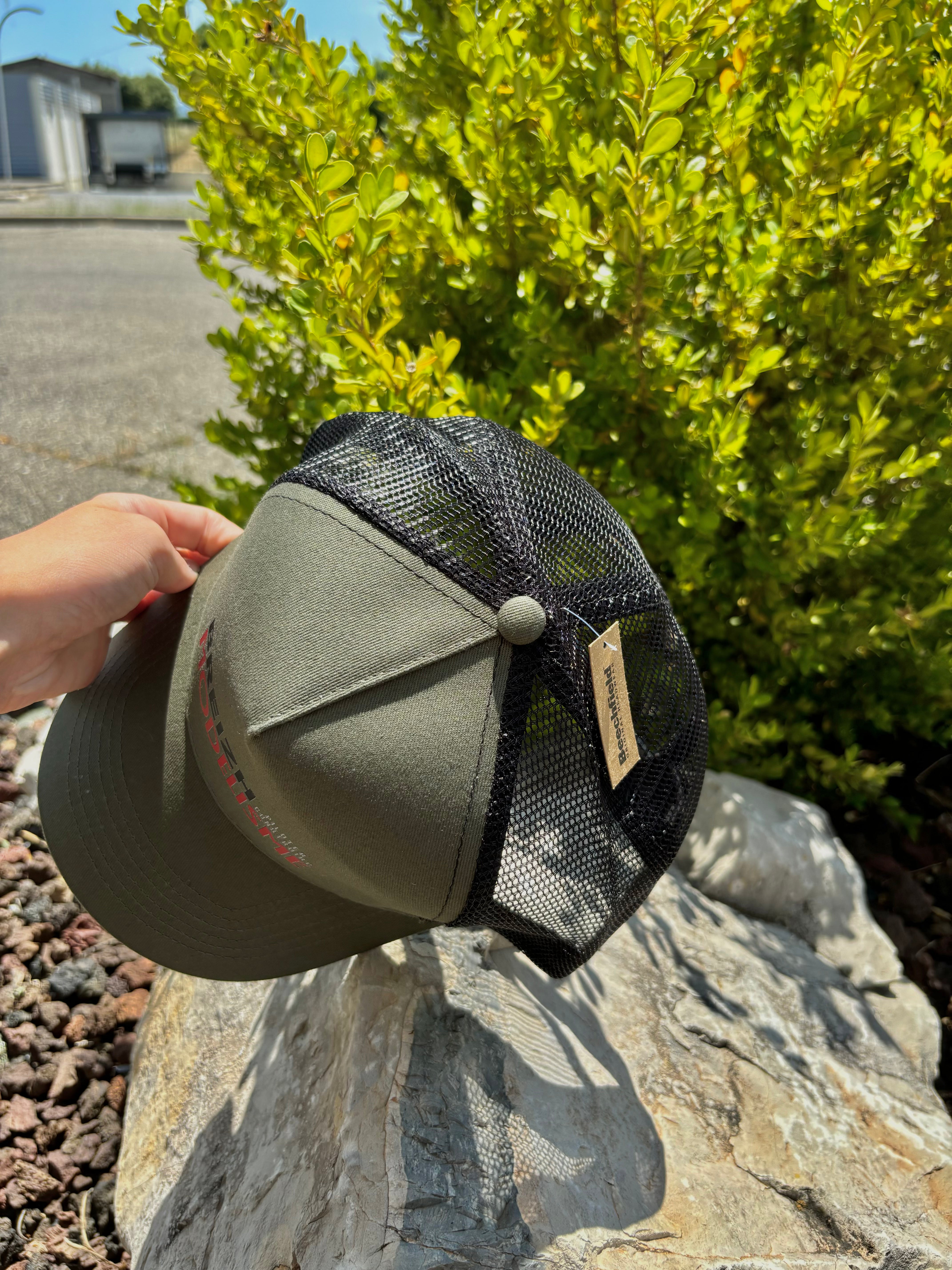 Casquette Breizh Modelisme trucker kaki - Breizh Modélisme.