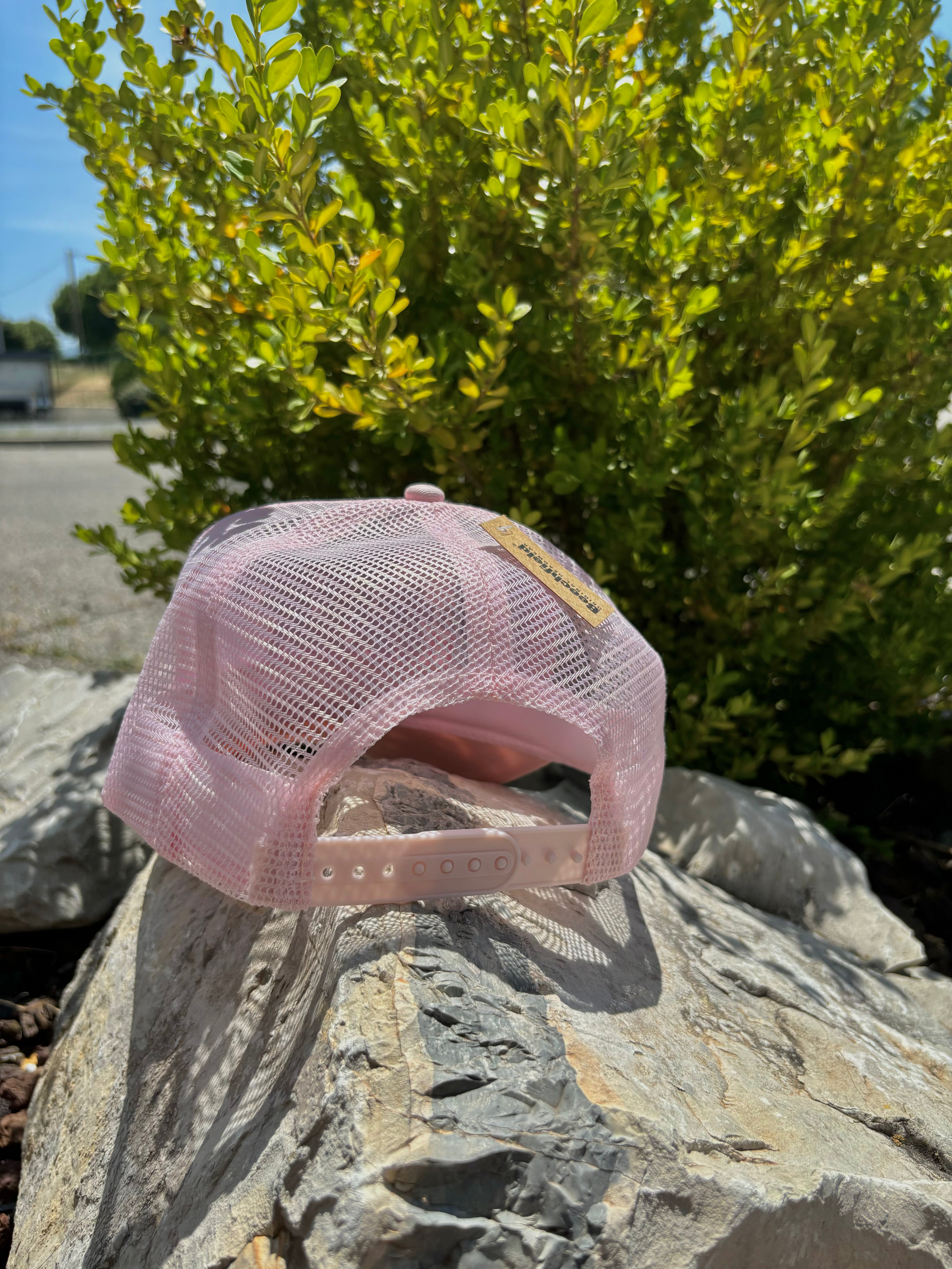 Casquette Breizh Modelisme trucker rose - Breizh Modélisme.