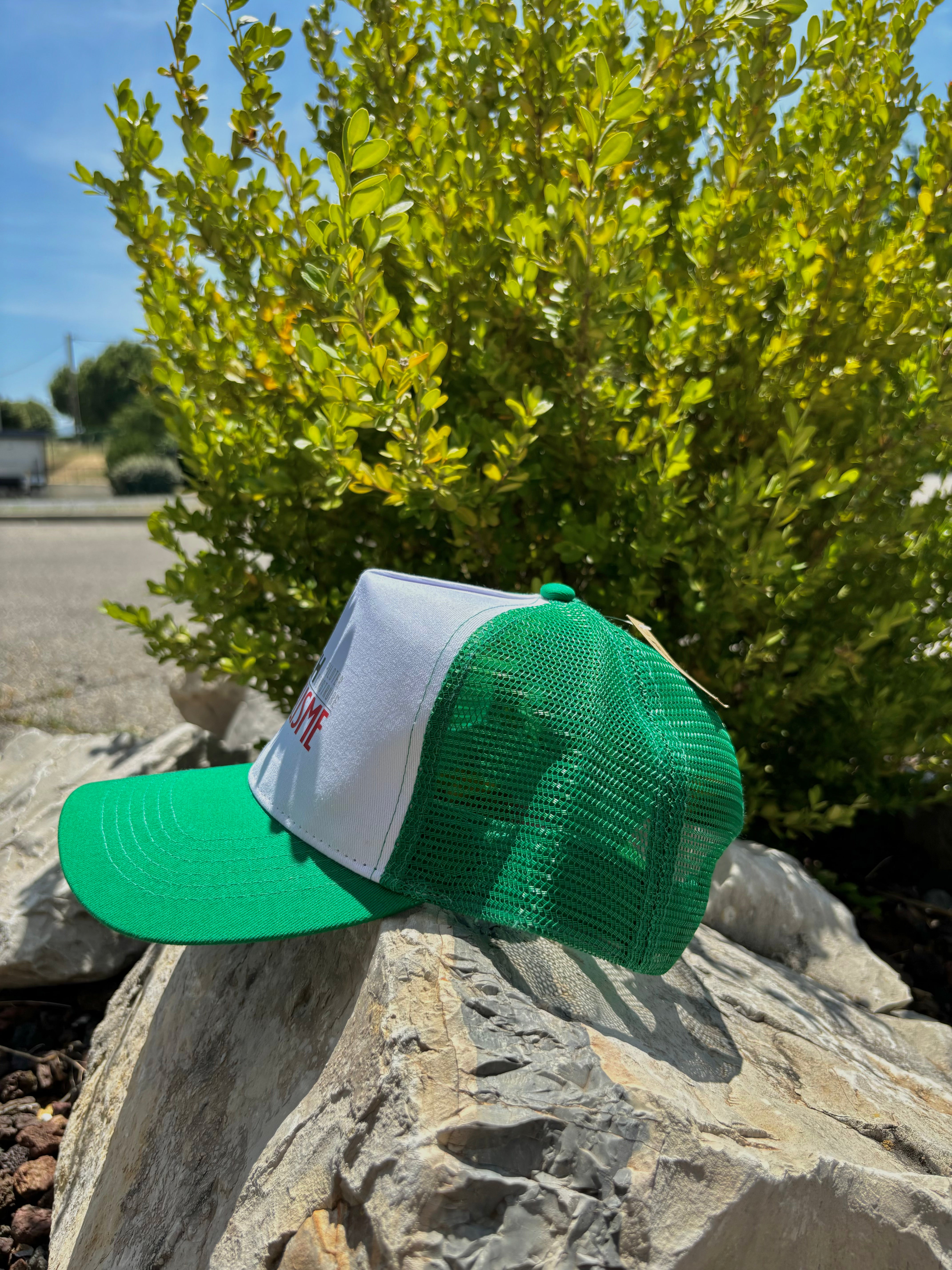 Casquette Breizh Modelisme trucker vert blanc - Breizh Modélisme.