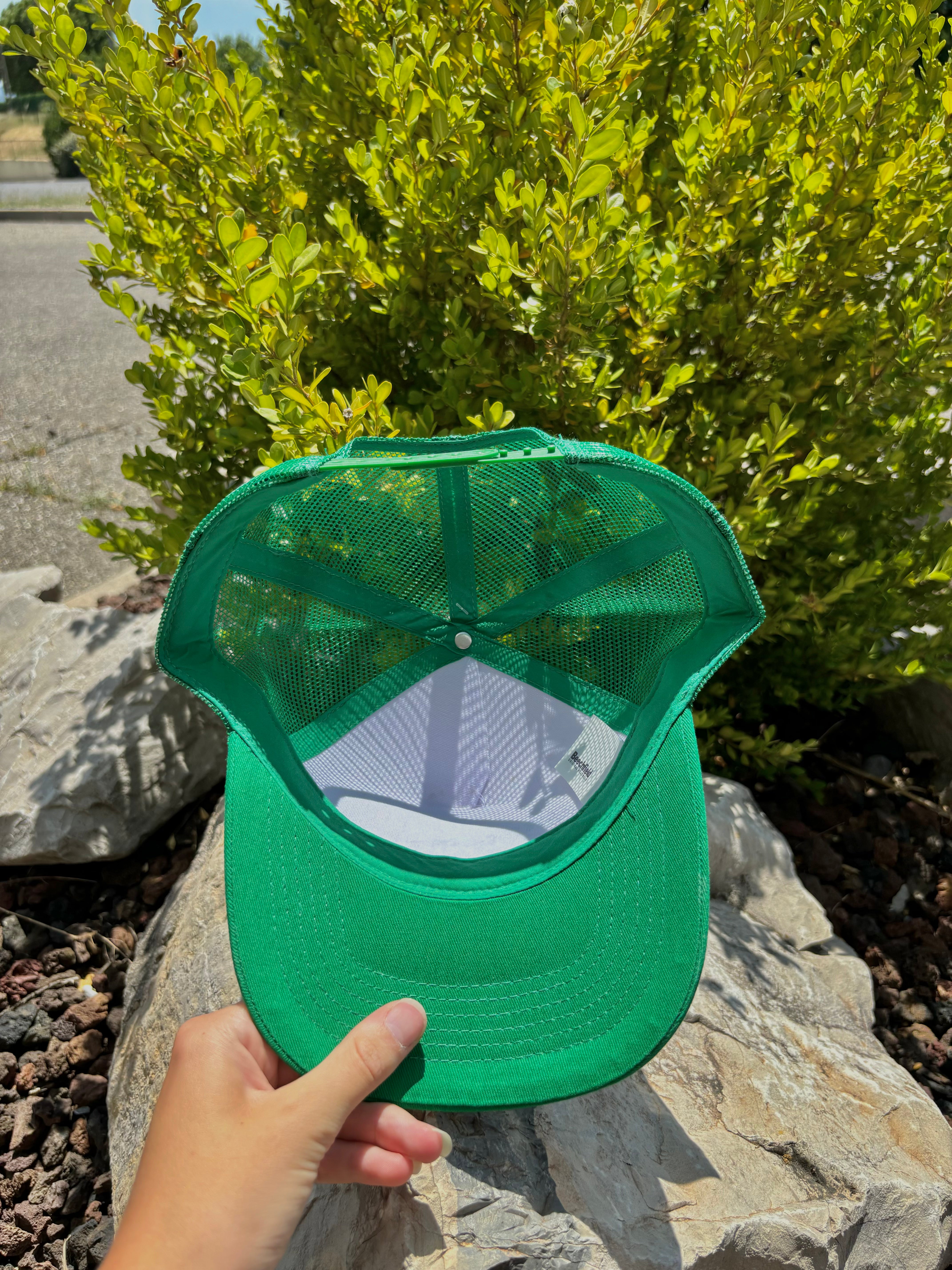 Casquette Breizh Modelisme trucker vert blanc - Breizh Modélisme.