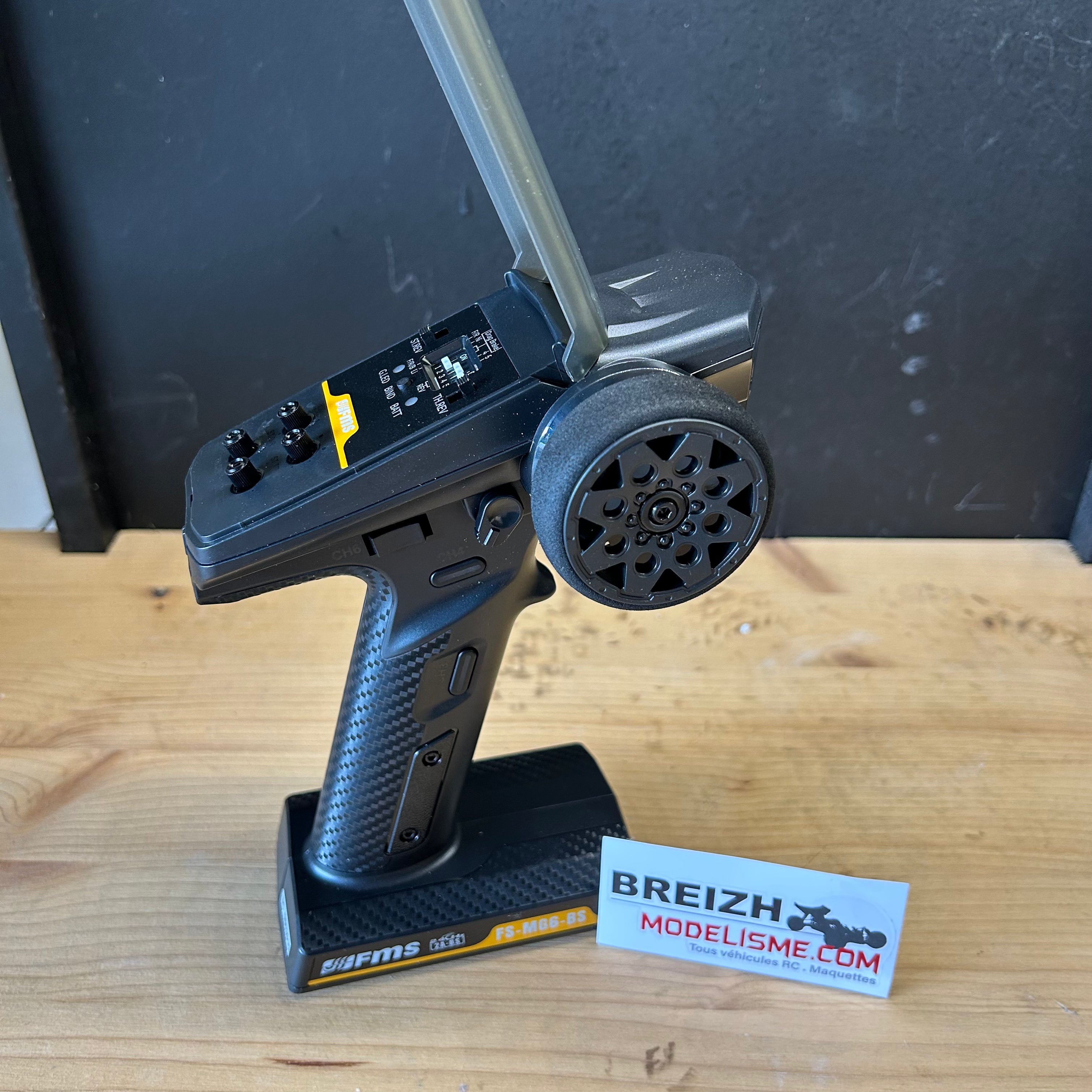 Crawler FMS 1/10 Toyota land Cruiser 80 FCX10 ARTR RS gris - FMS11042RS-GY-SP