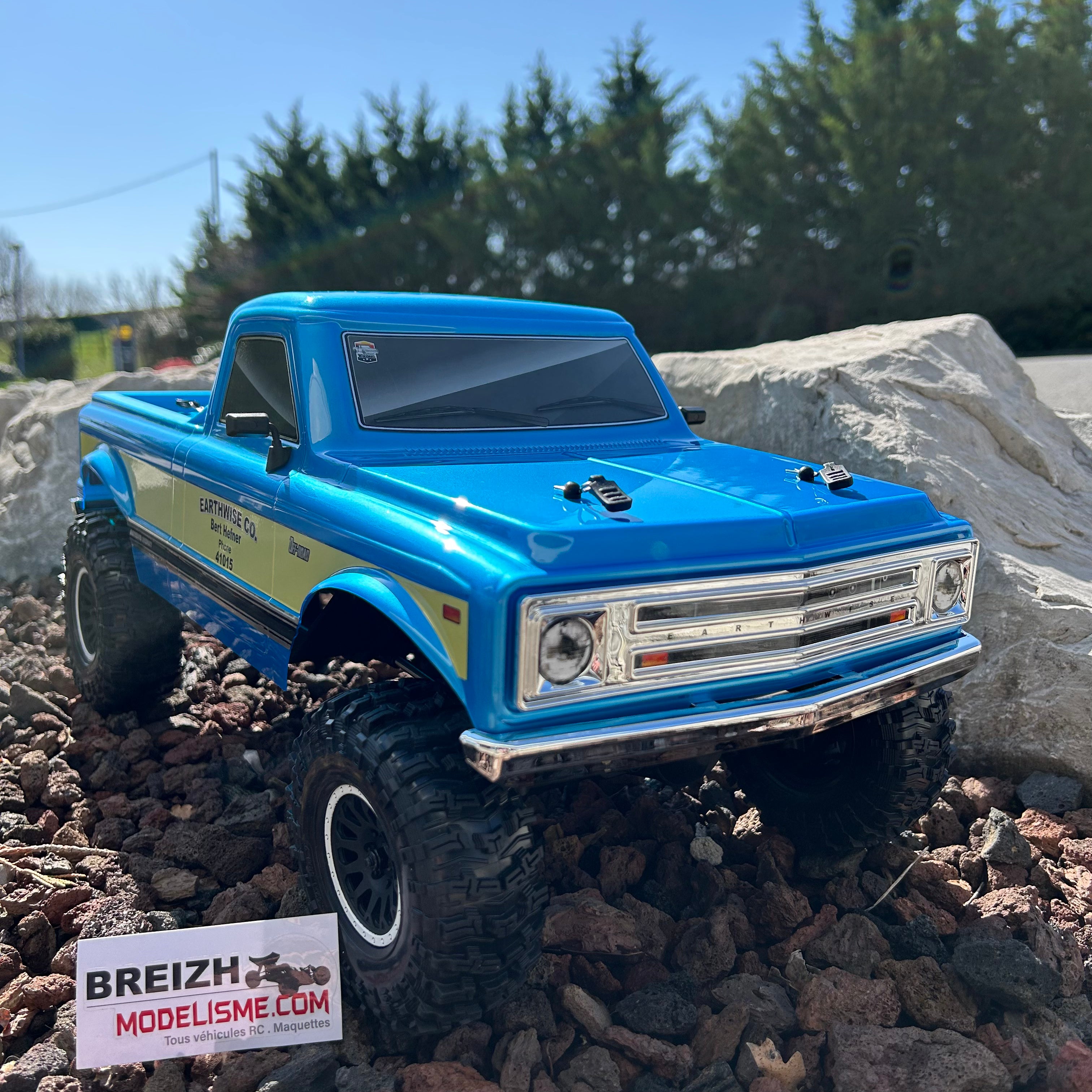 Crawler Yikong 41015 1/10 RTR bleu - YK41015A