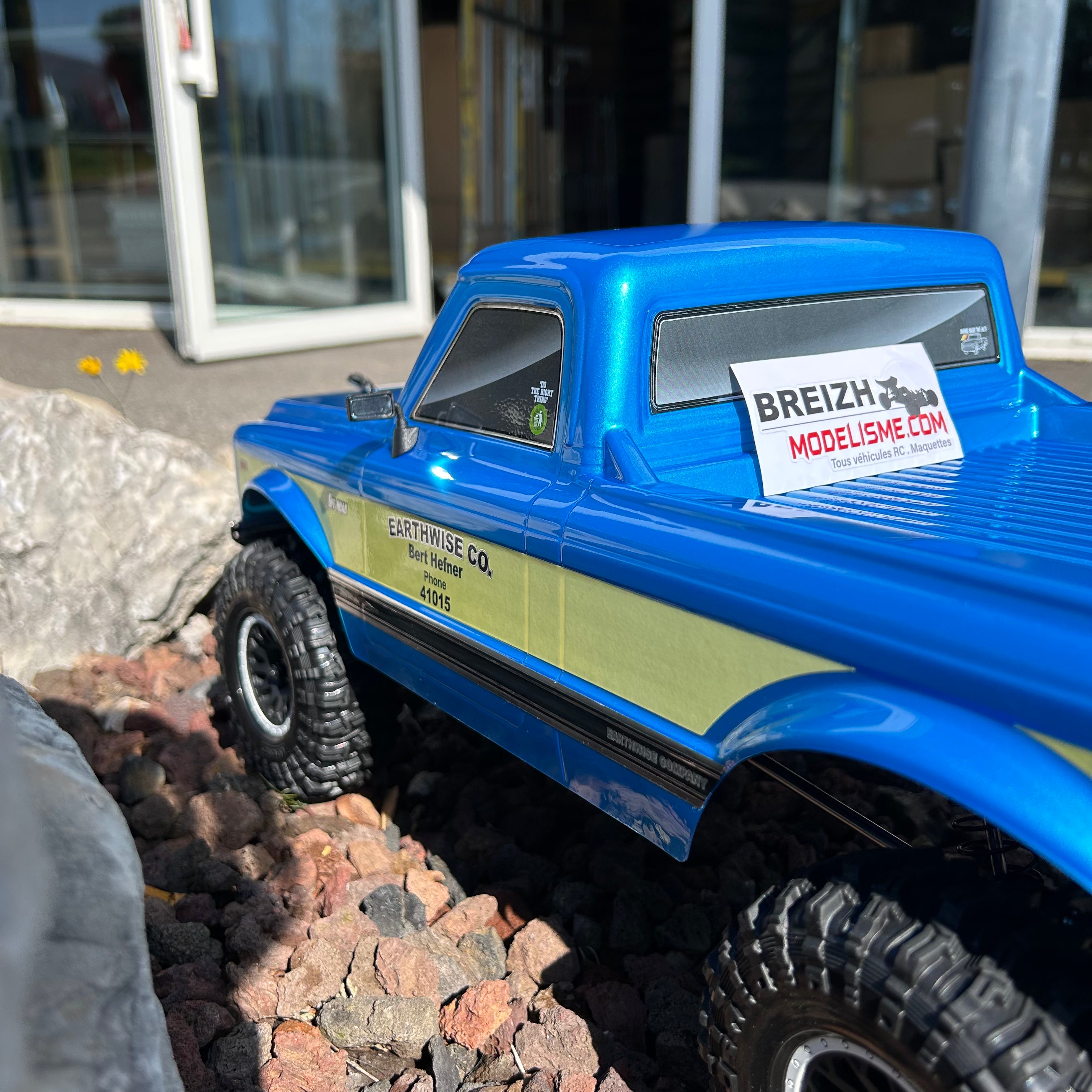 Crawler Yikong 41015 1/10 RTR bleu - YK41015A