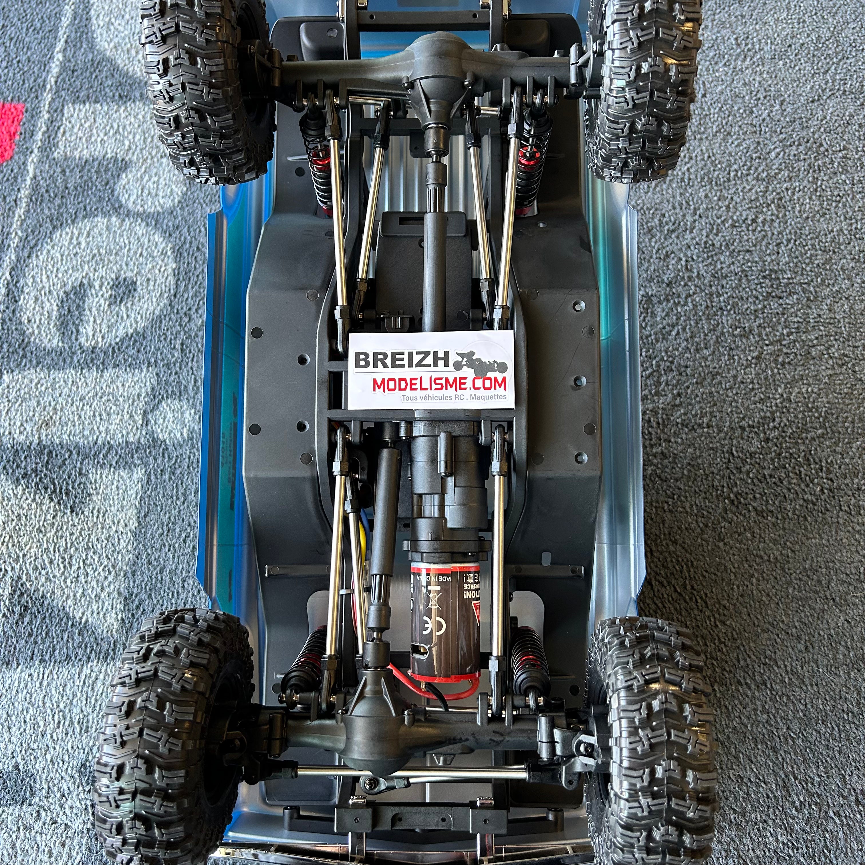 Crawler Yikong 41015 1/10 RTR bleu - YK41015A